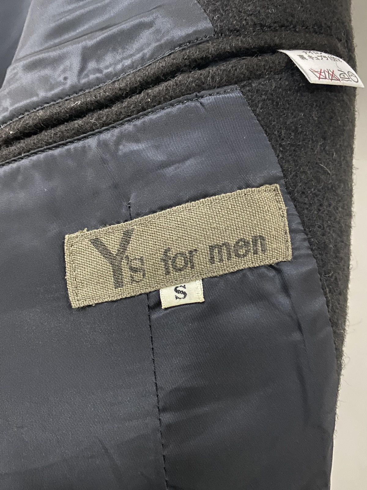 Yohji Yamamoto Vintage🔥Archival Yohji Yamamoto Overcoat Double Breasted Size US S / EU 44-46 / 1 - 21 Thumbnail