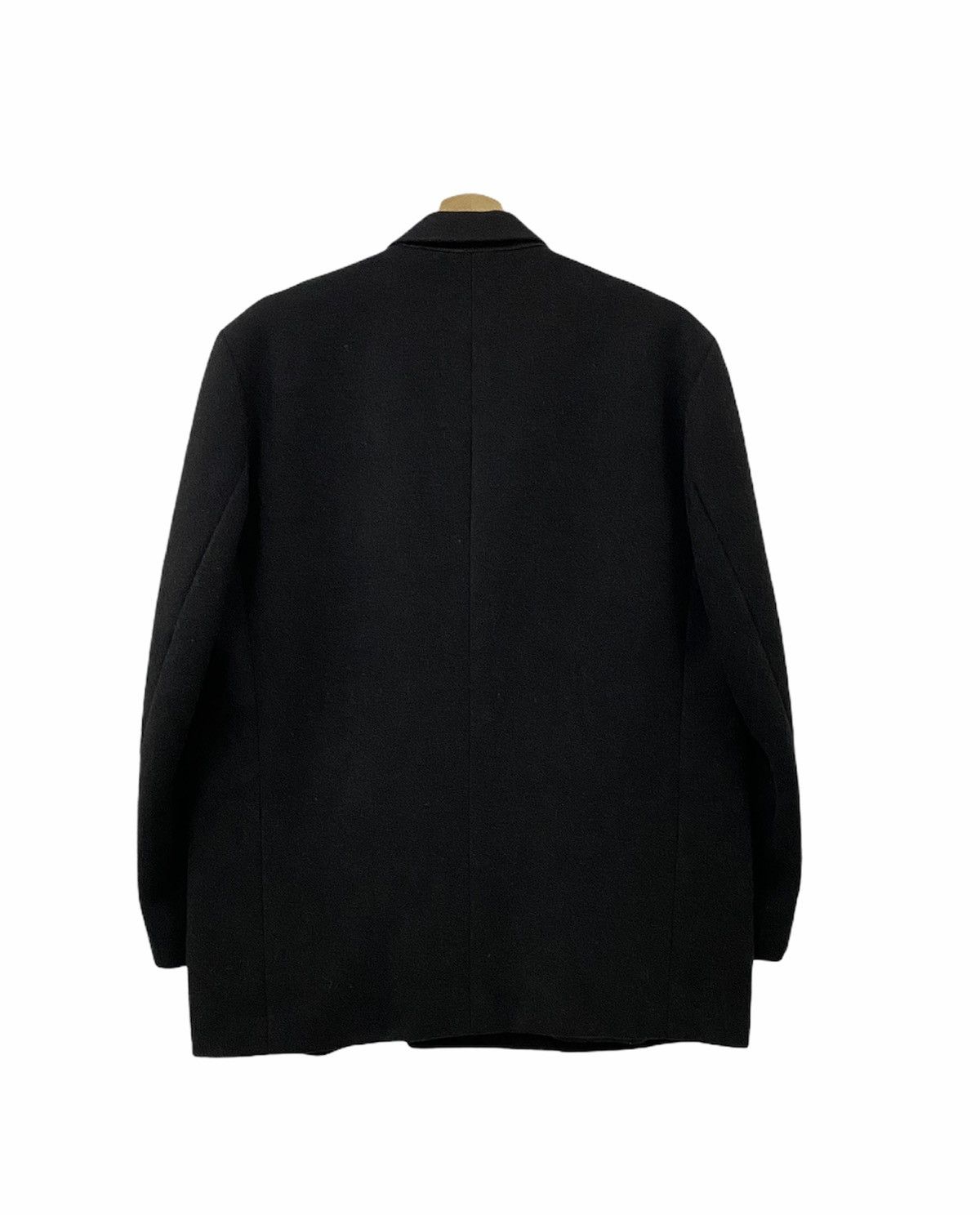 Yohji Yamamoto Vintage🔥Archival Yohji Yamamoto Overcoat Double Breasted Size US S / EU 44-46 / 1 - 10 Thumbnail