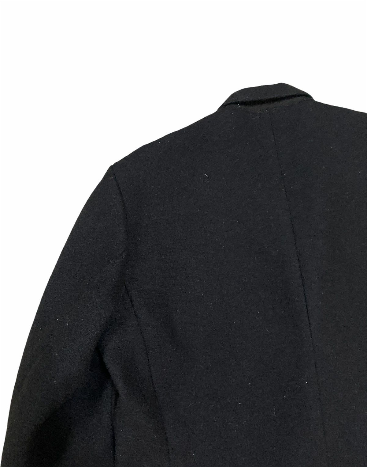 Yohji Yamamoto Vintage🔥Archival Yohji Yamamoto Overcoat Double Breasted Size US S / EU 44-46 / 1 - 19 Thumbnail