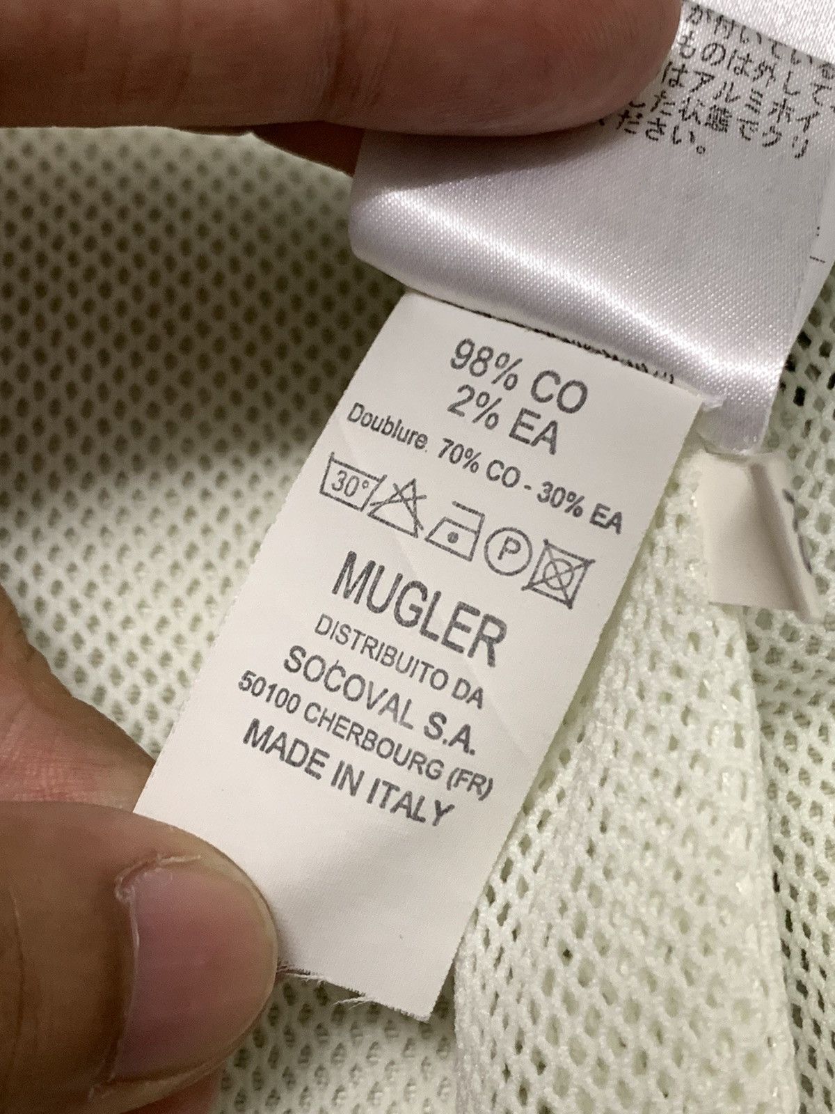 Mugler × Thierry Mugler Mugler Bomber Jacket Size XS / US 0-2 / IT 36-38 - 10 Thumbnail