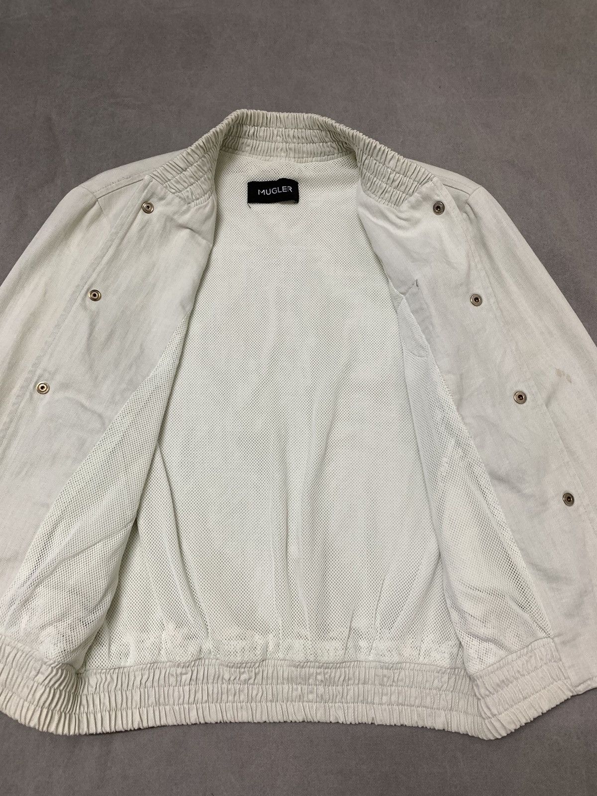 Mugler × Thierry Mugler Mugler Bomber Jacket Size XS / US 0-2 / IT 36-38 - 8 Thumbnail