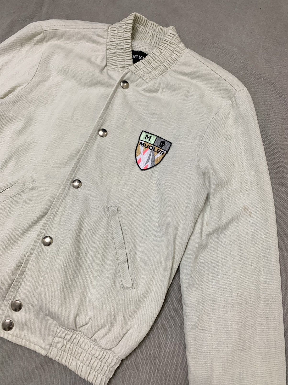 Mugler × Thierry Mugler Mugler Bomber Jacket Size XS / US 0-2 / IT 36-38 - 2 Thumbnail