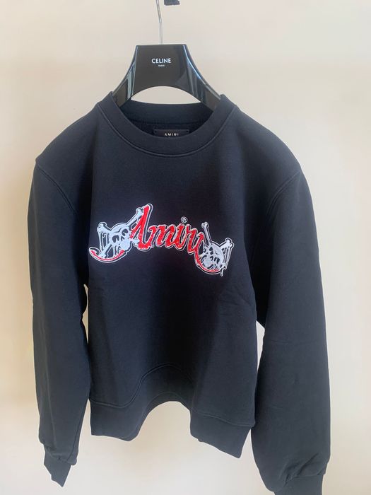 Amiri motley crue discount sweatshirt