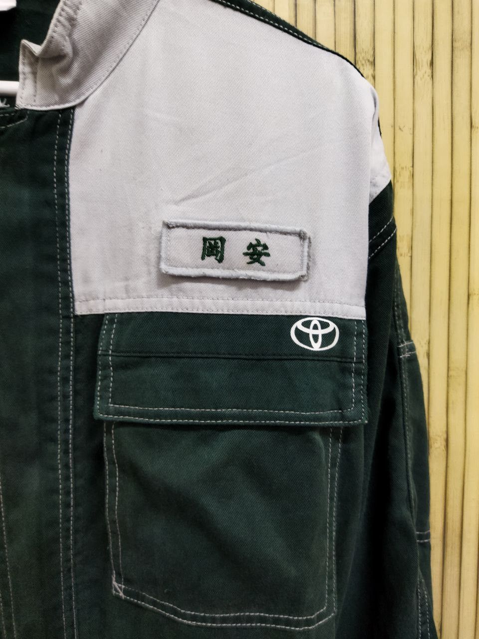 Japanese Brand Vintage Toyota Tecno Saitama Toyopet Overalls - Size L Size US 33 - 11 Thumbnail