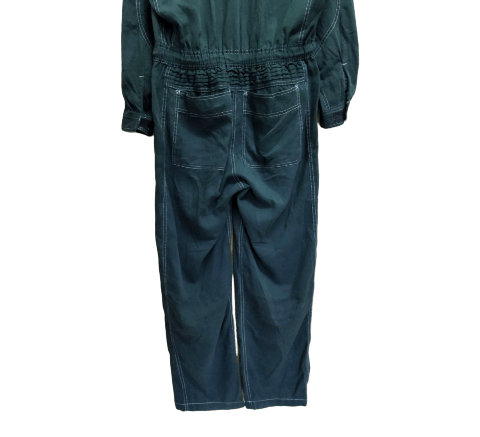 Japanese Brand Vintage Toyota Tecno Saitama Toyopet Overalls - Size L Size US 33 - 3 Thumbnail