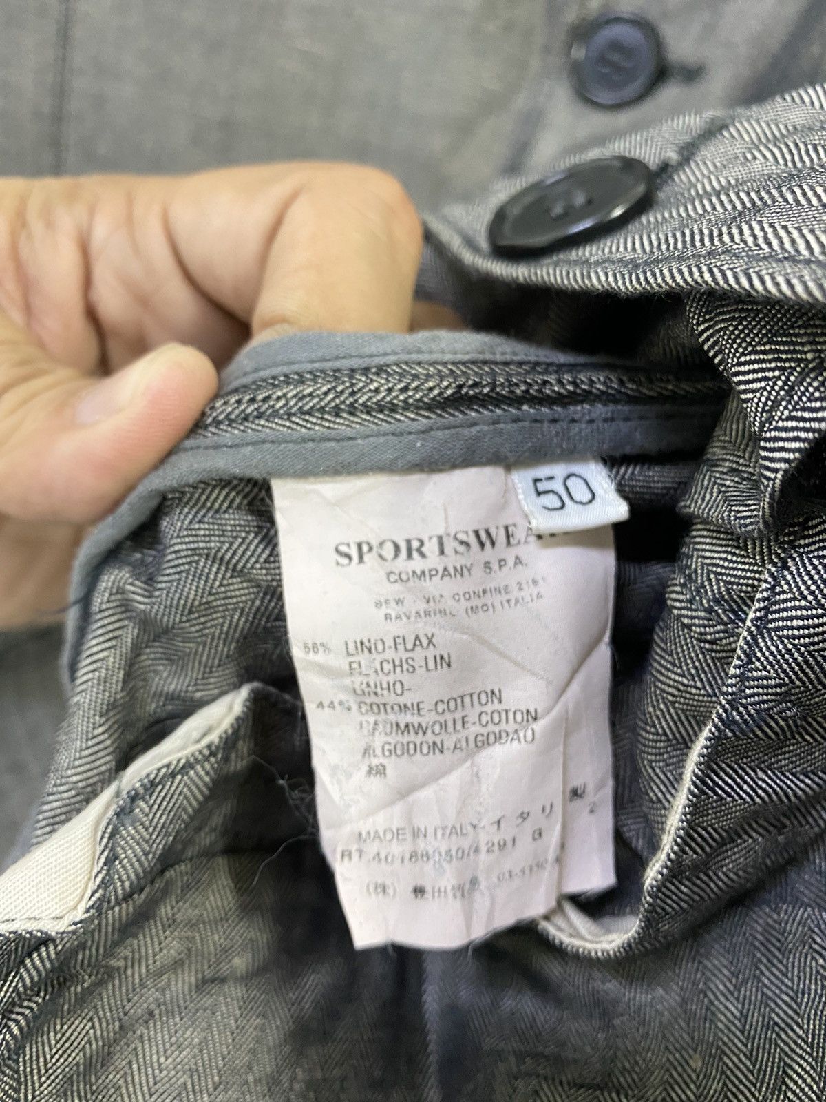 C.P. Company C.P Company Suit Jacket / Jacket Linen Cotton Design Size US M / EU 48-50 / 2 - 5 Thumbnail