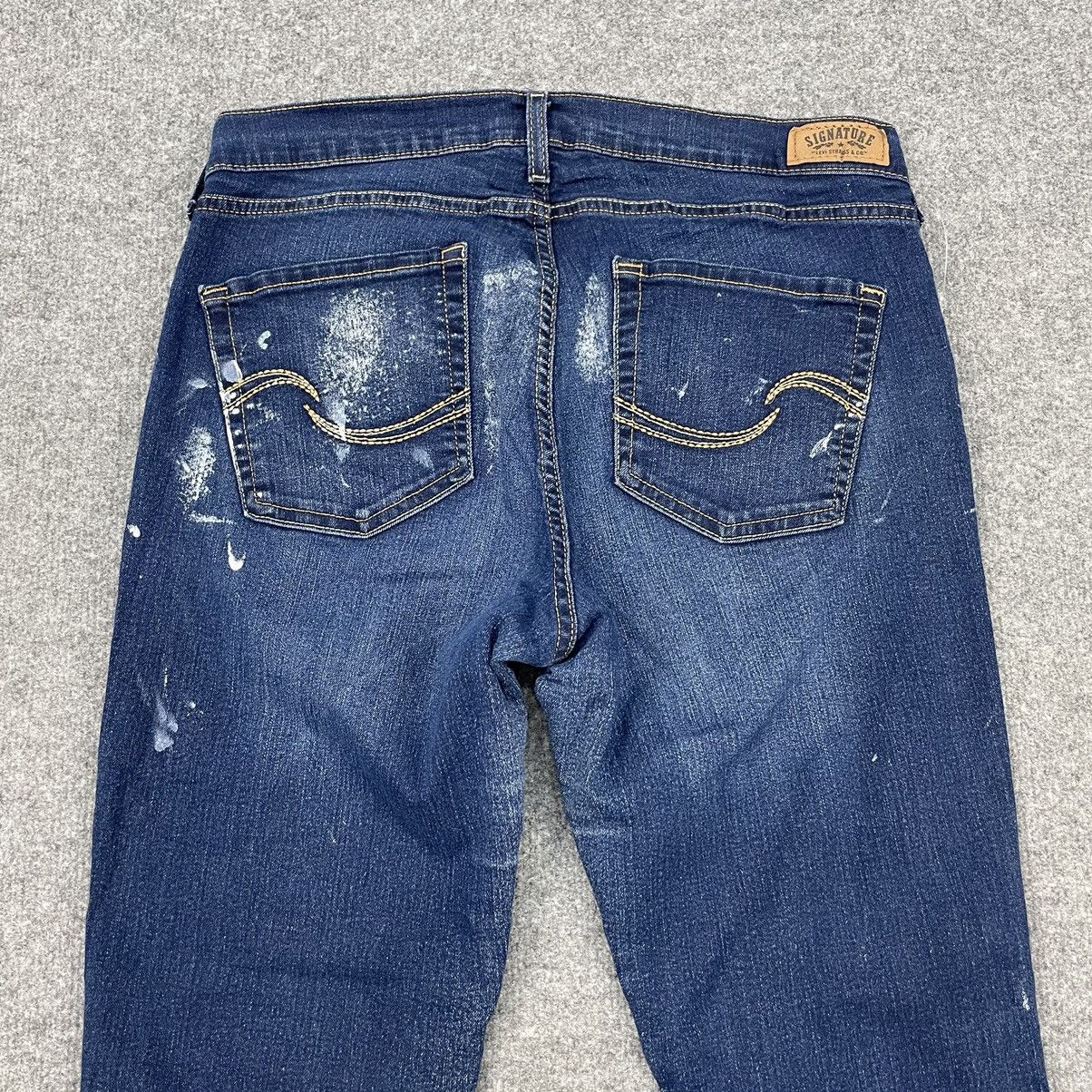 Japanese Brand × Signatures Signature Curvy Boot Cut Denim Jeans -wc062 Size US 33 - 9 Thumbnail