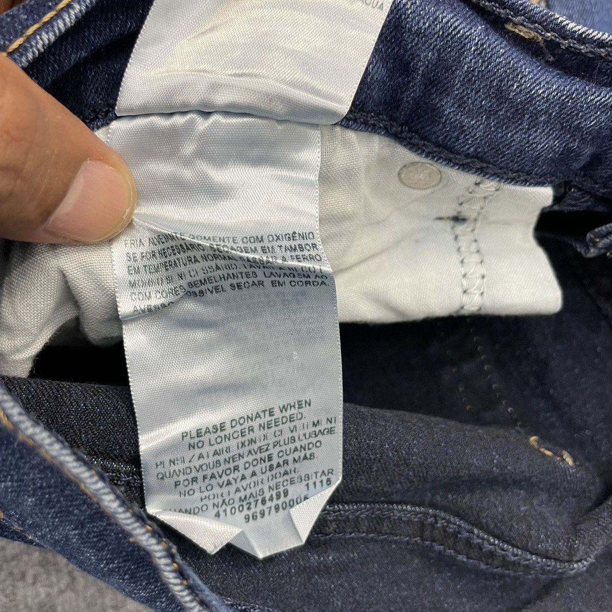 Japanese Brand × Signatures Signature Curvy Boot Cut Denim Jeans -wc062 Size US 33 - 11 Thumbnail