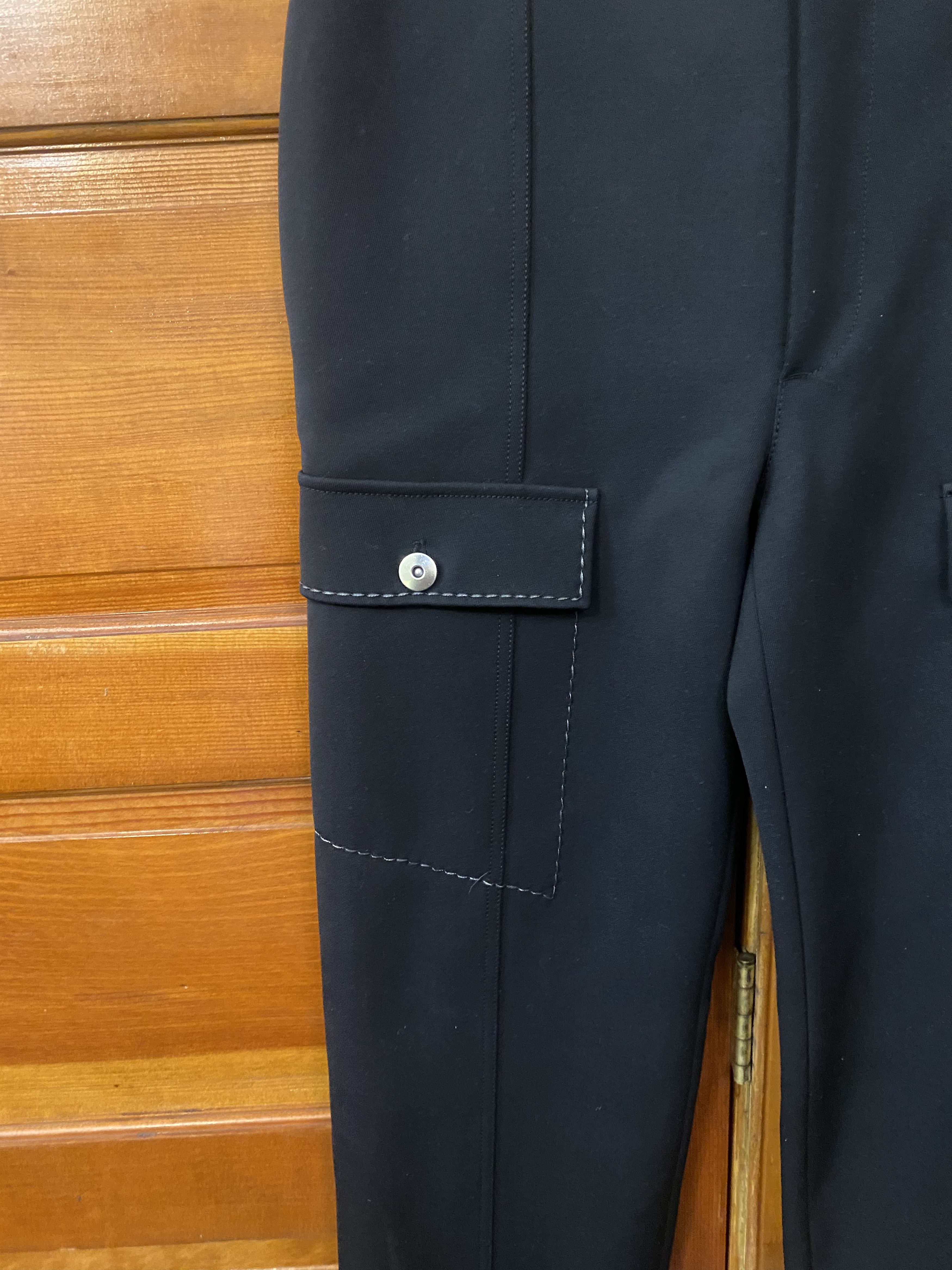 Bottega Veneta Double Cavalry Wool Cargo Trousers Size US 34 / EU 50 - 4 Thumbnail