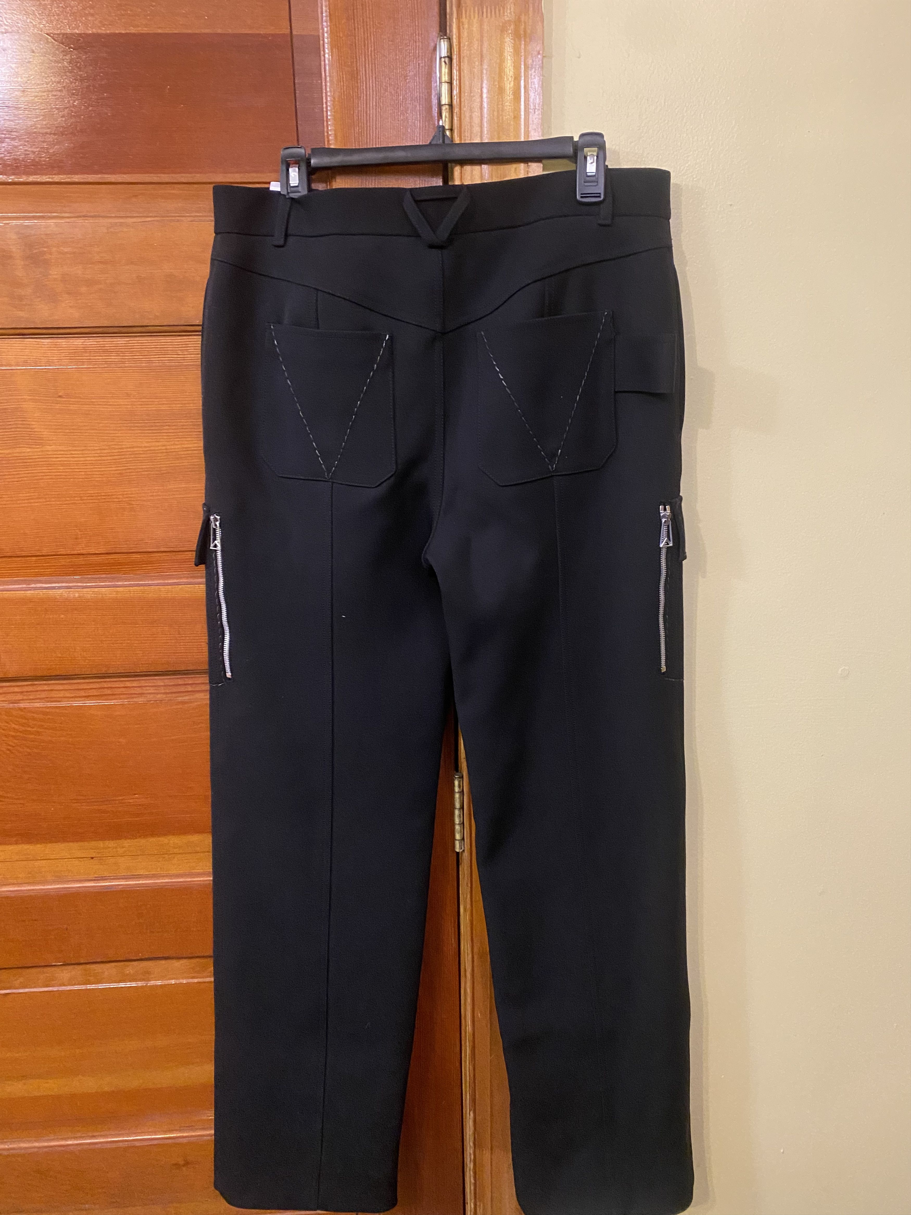 Bottega Veneta Double Cavalry Wool Cargo Trousers Size US 34 / EU 50 - 5 Thumbnail