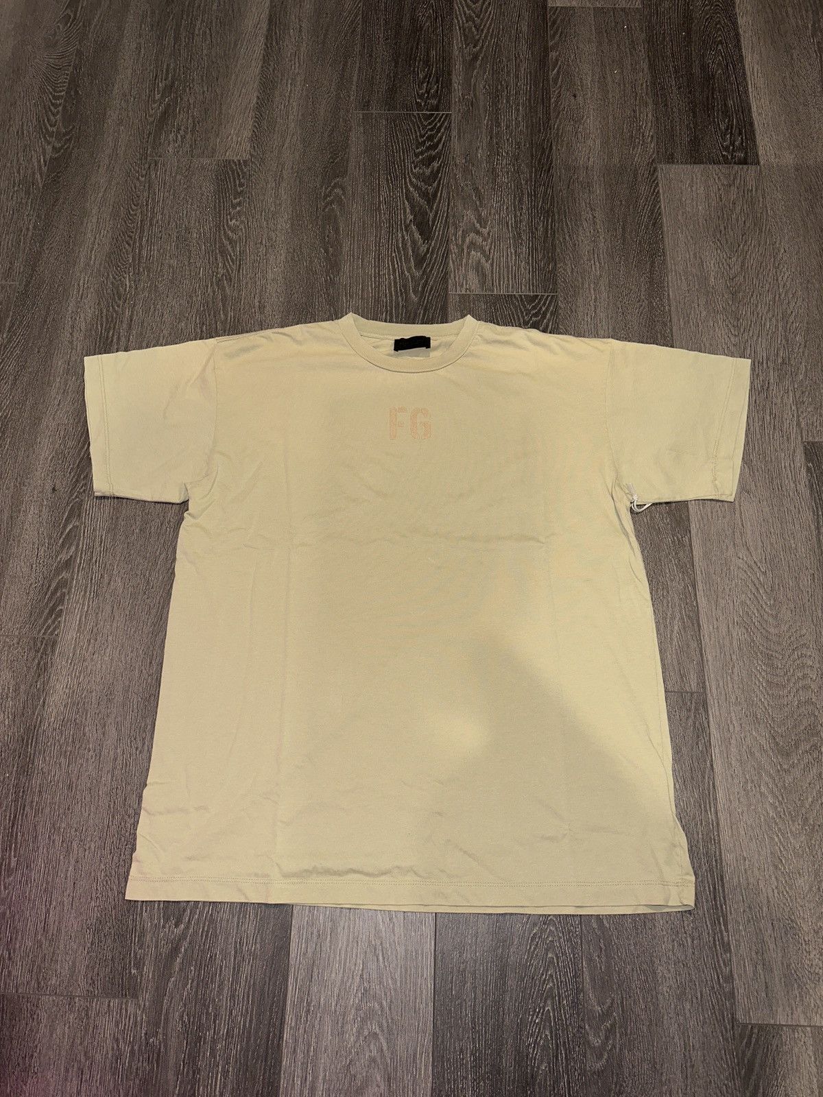 image of Fear Of God Mainline Fg Tee Vintage Matcha Size Xxl, Men's