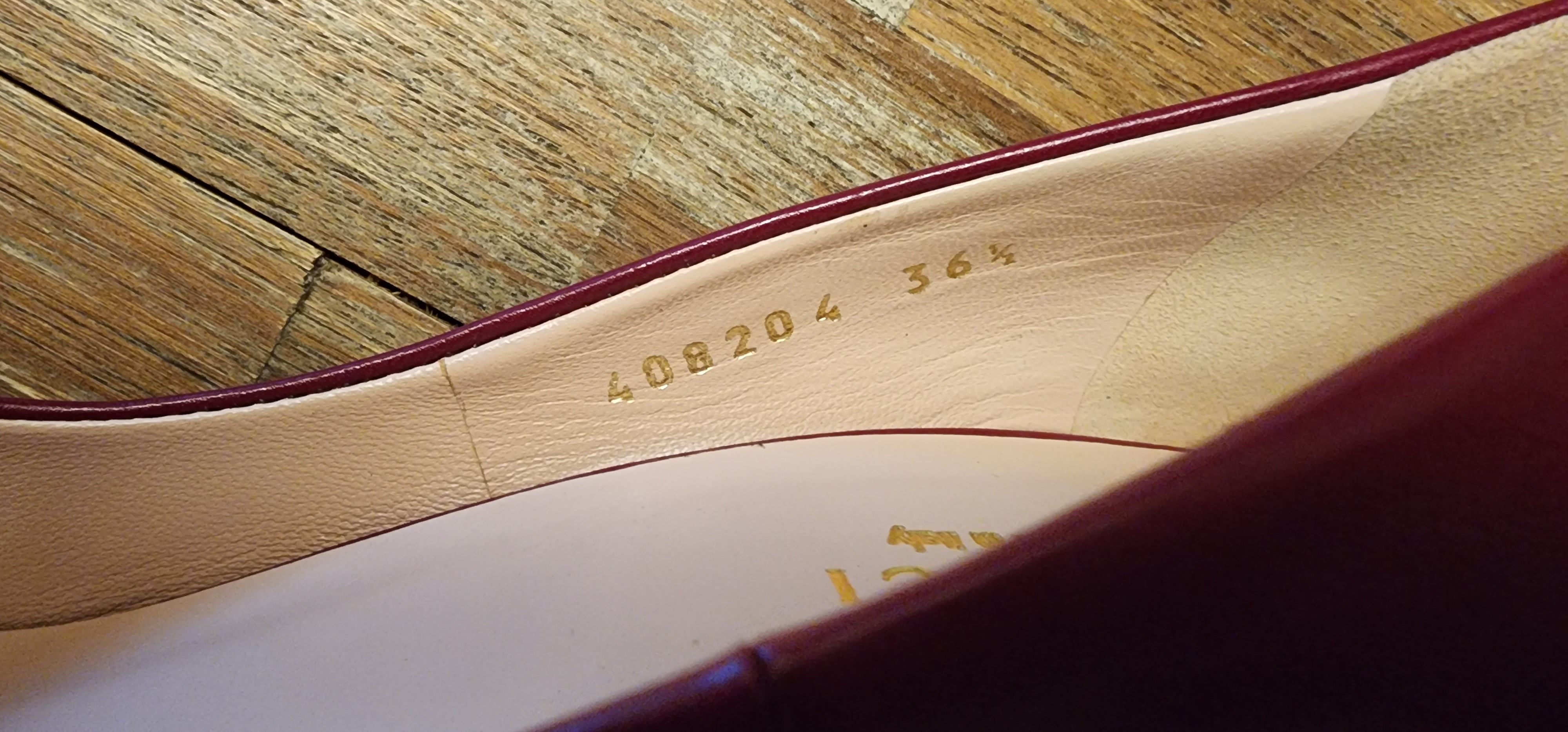 Gucci GUCCI Jolene red burgundy horsebit leather pumps shoes 36.5 Size US 6.5 / IT 36.5 - 9 Thumbnail