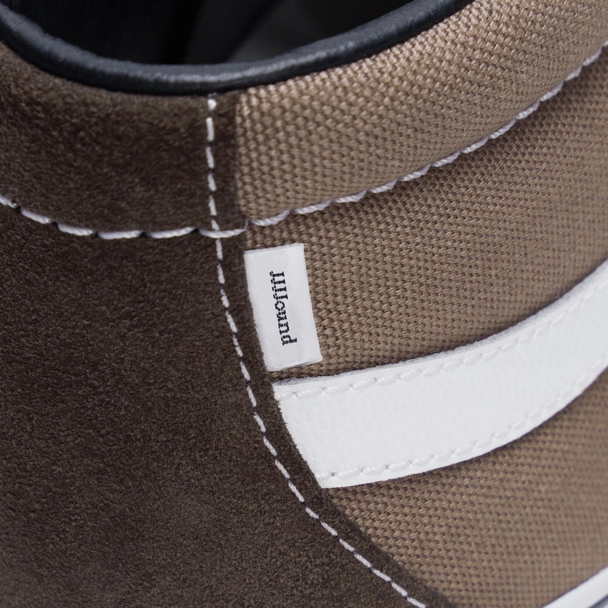 JJJJound × Vans JJJJound Vans Sk8-Mid VLT LX / Brown Size 10.5 Size US 10.5 / EU 43-44 - 9 Thumbnail