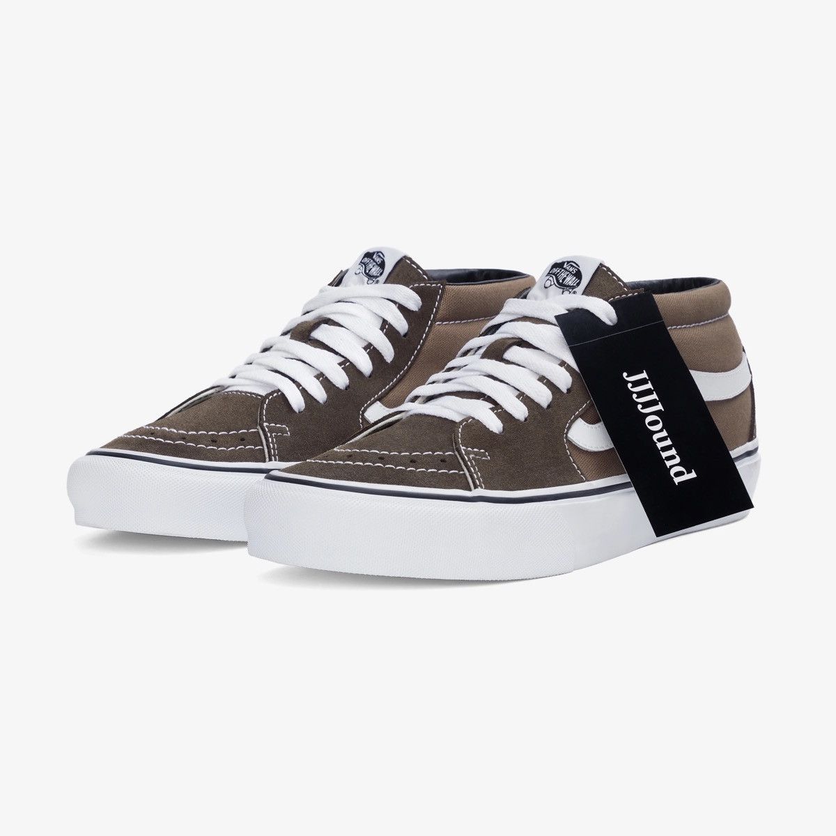 JJJJound × Vans JJJJound Vans Sk8-Mid VLT LX / Brown Size 10.5 Size US 10.5 / EU 43-44 - 2 Thumbnail