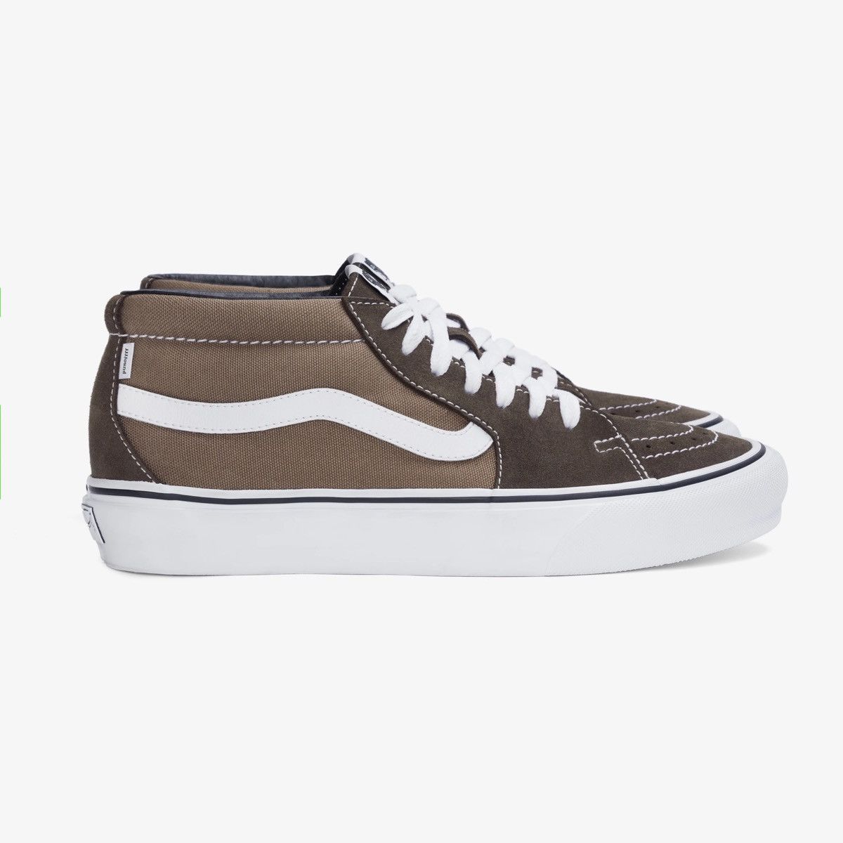 JJJJound × Vans JJJJound Vans Sk8-Mid VLT LX / Brown Size 10.5 Size US 10.5 / EU 43-44 - 16 Thumbnail