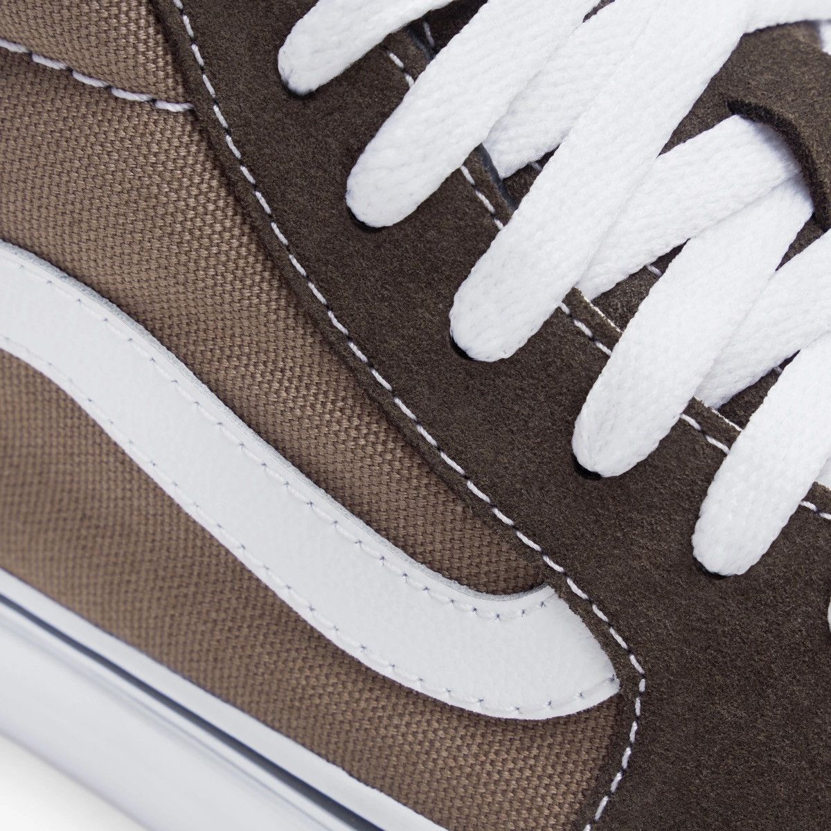 JJJJound × Vans JJJJound Vans Sk8-Mid VLT LX / Brown Size 10.5 Size US 10.5 / EU 43-44 - 17 Thumbnail