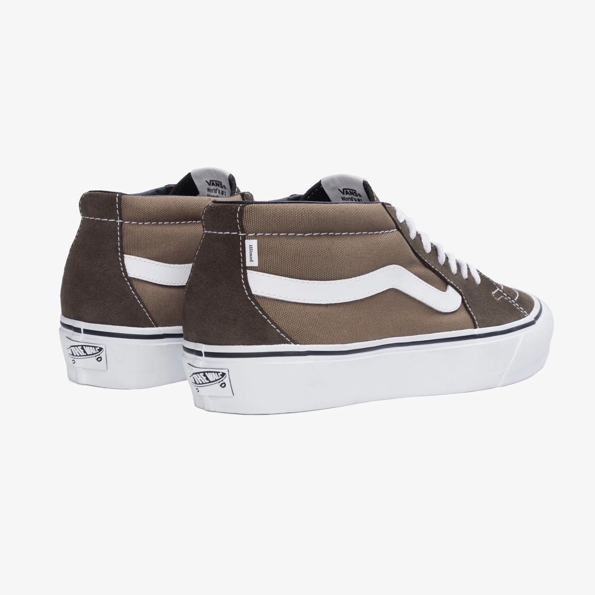 JJJJound × Vans JJJJound Vans Sk8-Mid VLT LX / Brown Size 10.5 Size US 10.5 / EU 43-44 - 11 Thumbnail