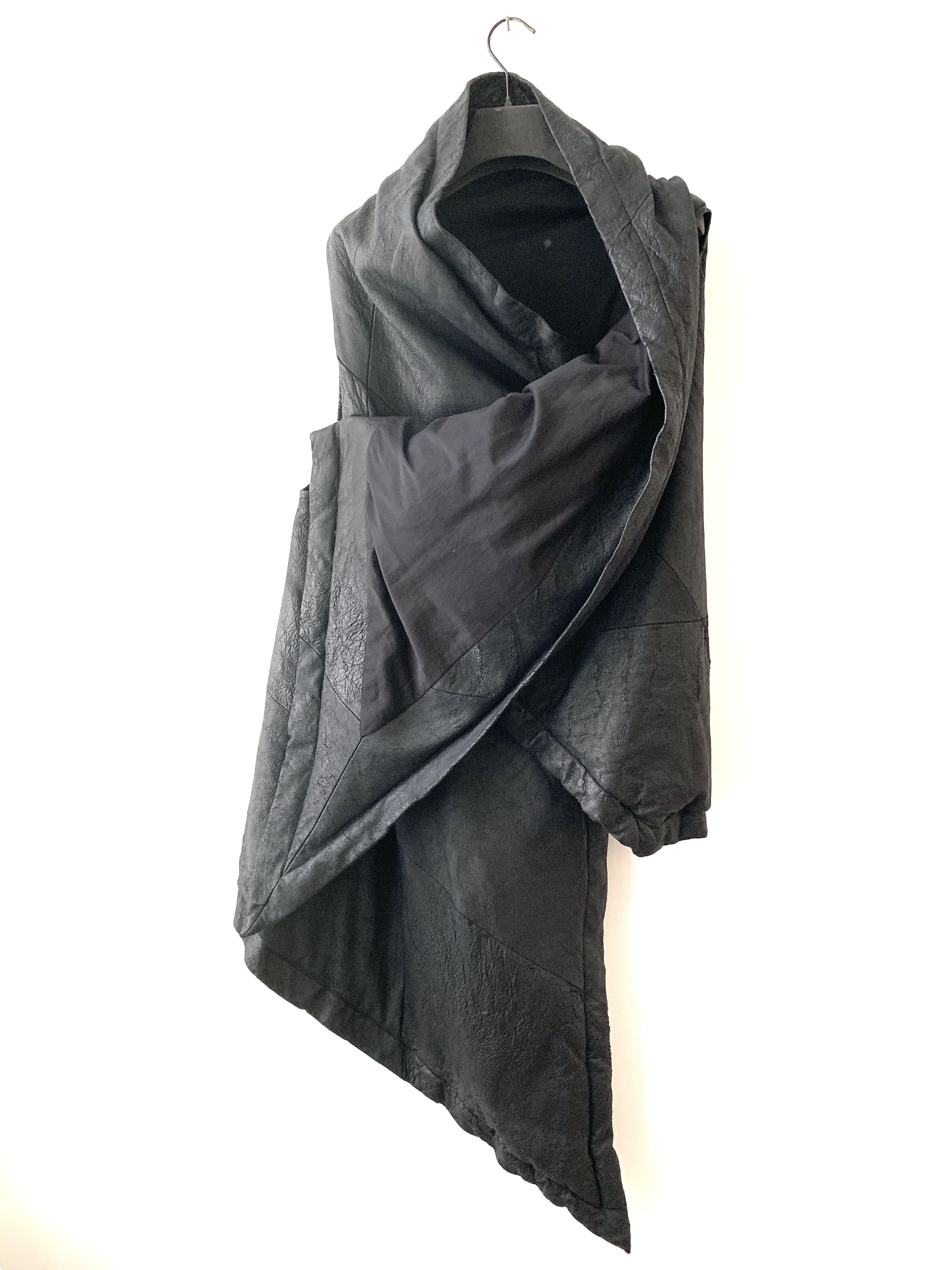Rick Owens F/W 2010 "Gleam" Blistered Lamb Leather Down Vest SZ L Size US L / EU 52-54 / 3 - 1 Thumbnail