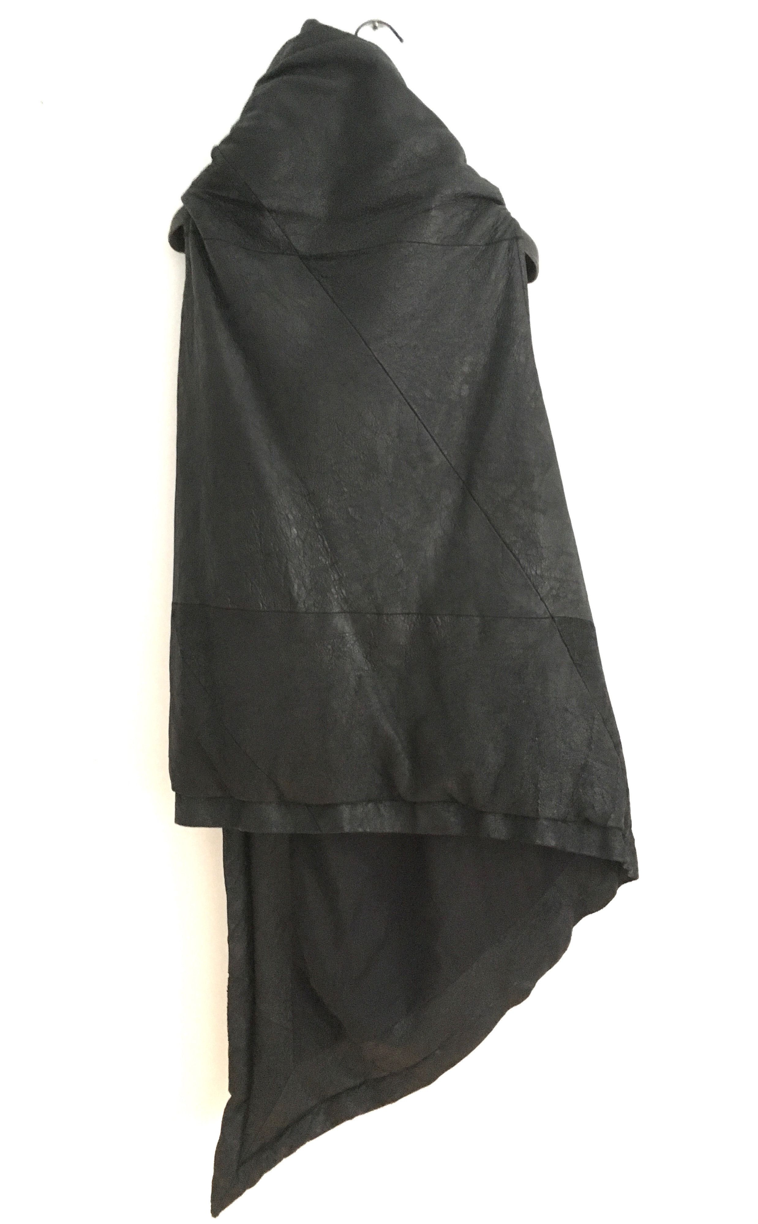 Rick Owens F/W 2010 "Gleam" Blistered Lamb Leather Down Vest SZ L Size US L / EU 52-54 / 3 - 9 Thumbnail
