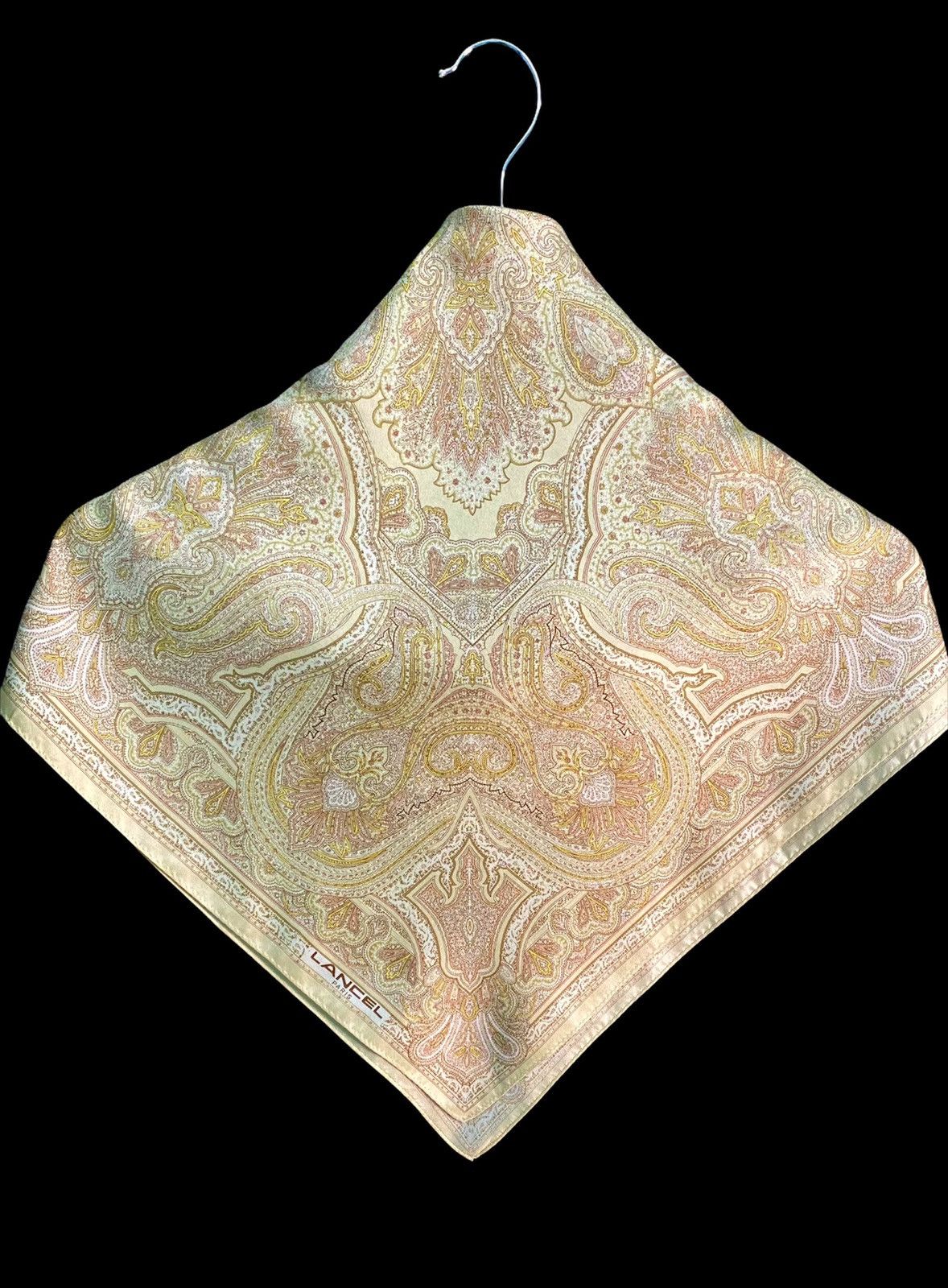 Lancel 🔥HOT ITEMS🔥 SCARVES BANDANA SILK by LANCEL PARIS Size ONE SIZE - 3 Thumbnail