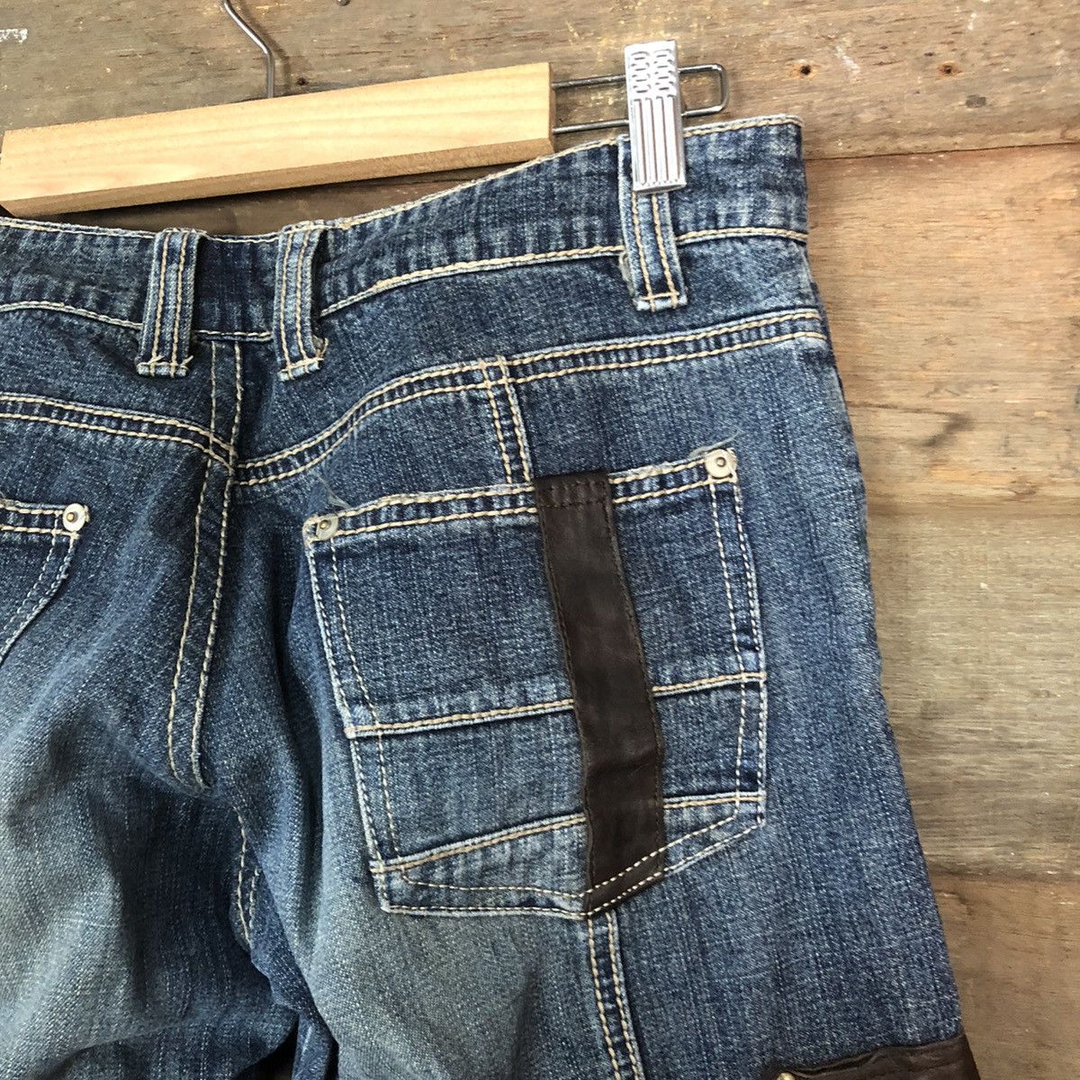 Comme Ca Ism DLL Comme Ca Du Mode Blue Denim Multipocket Pants #1578 Size US 30 / EU 46 - 14 Thumbnail