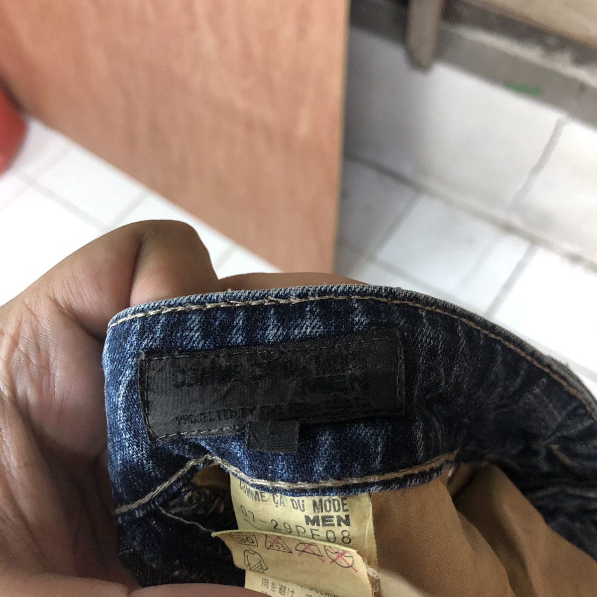 Comme Ca Ism DLL Comme Ca Du Mode Blue Denim Multipocket Pants #1578 Size US 30 / EU 46 - 16 Thumbnail