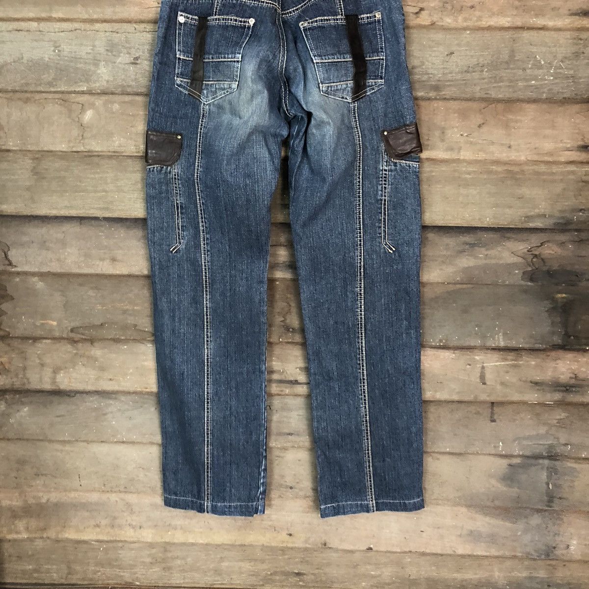 Comme Ca Ism DLL Comme Ca Du Mode Blue Denim Multipocket Pants #1578 Size US 30 / EU 46 - 12 Thumbnail
