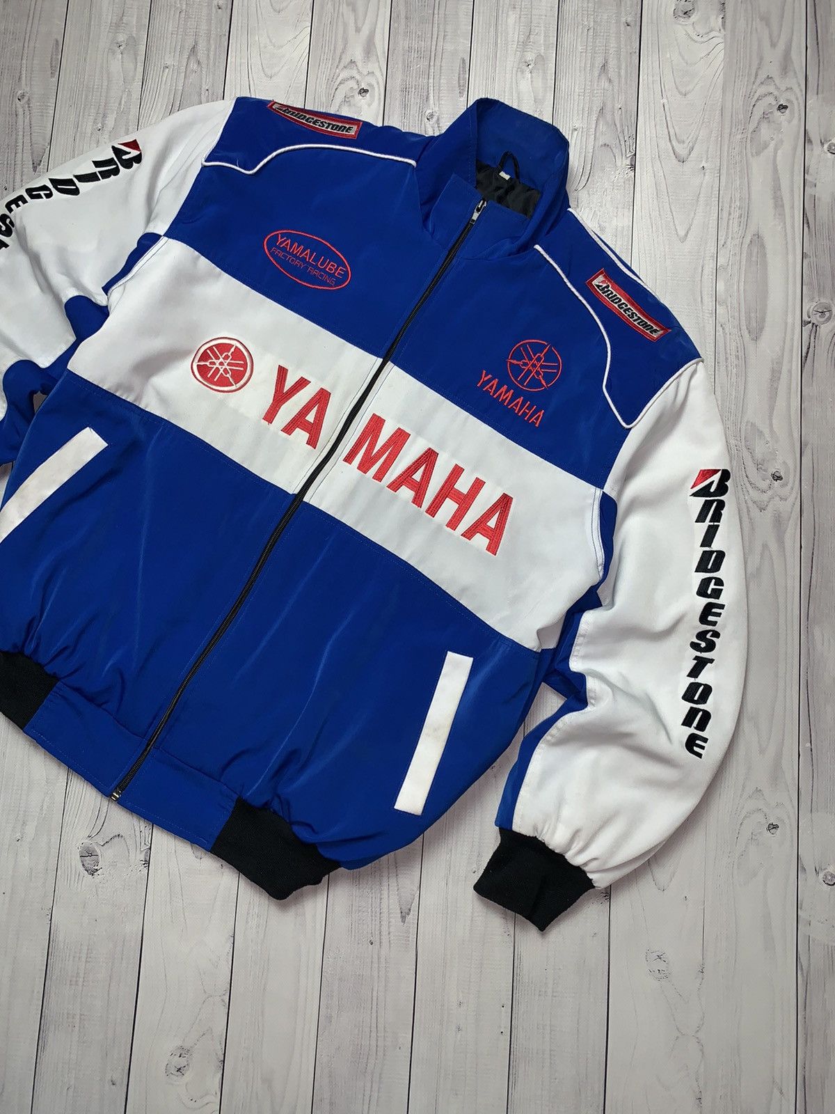 Vintage racing jacket bomber YAMAHA size L rare