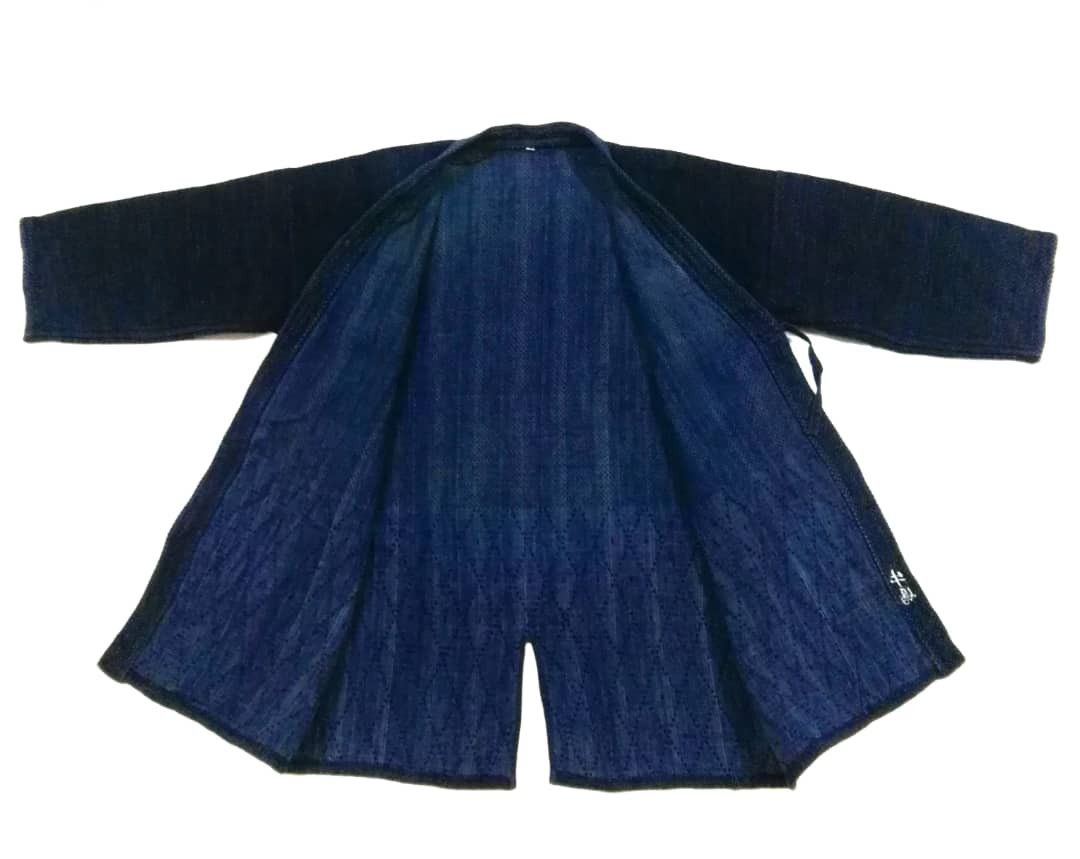 Indigo × Japanese Brand 🔥FINAL DROP!! Sashiko Indigo Kimono 🔥🔥FINAL DROP!!🔥🔥 Size US L / EU 52-54 / 3 - 2 Thumbnail