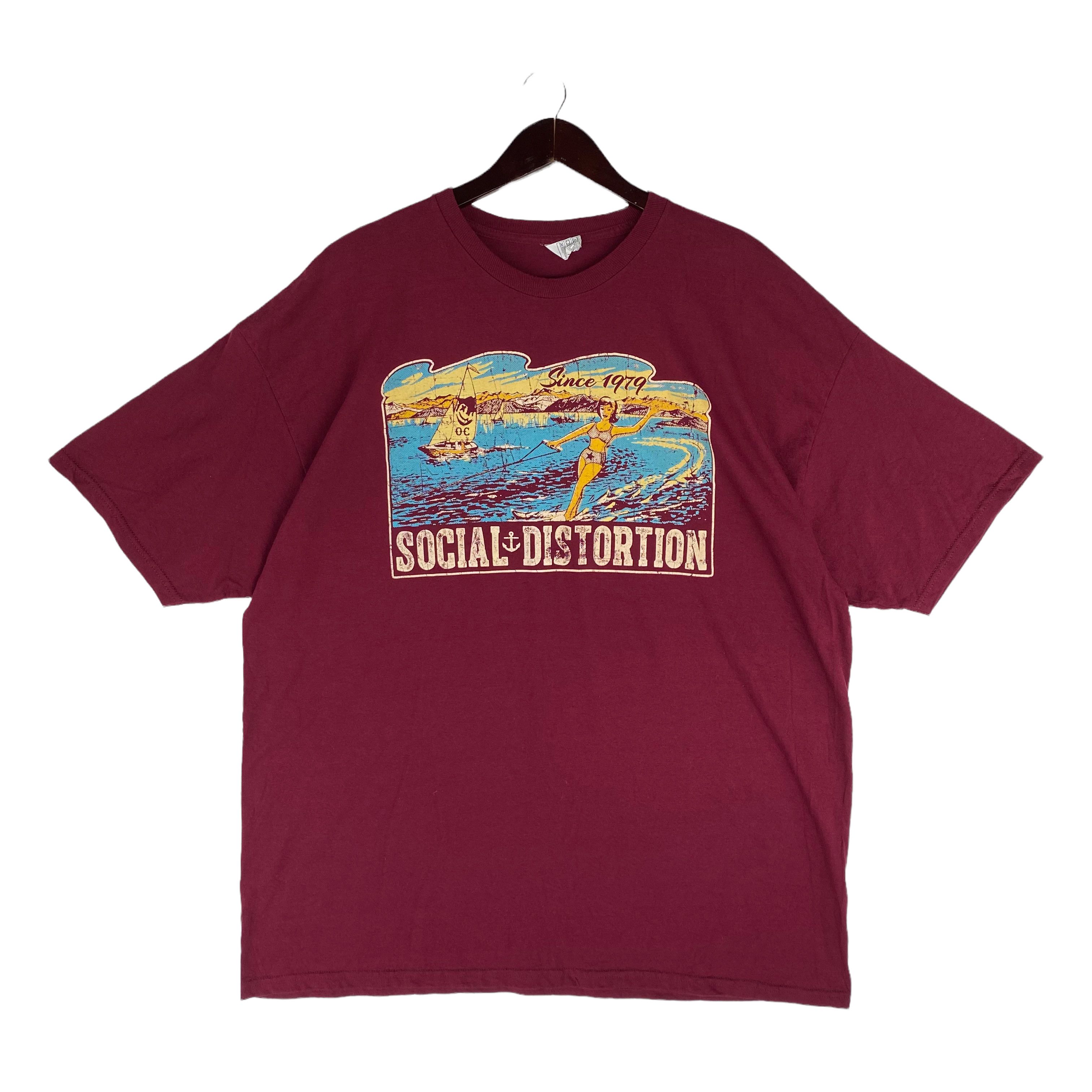 Band Tees 💥SOCIAL DISTORTION Punkrock band tee shirt Size US XXL / EU 58 / 5 - 1 Thumbnail
