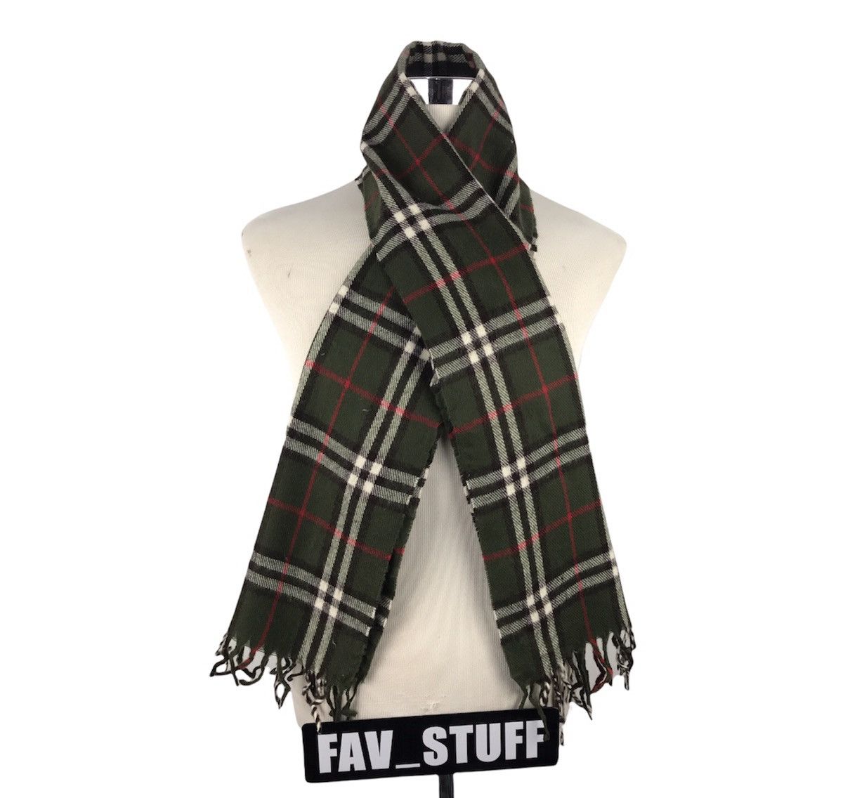 Burberry × Burberry Prorsum vintage burberry nova check lambswool muffler scarf Size ONE SIZE - 1 Thumbnail