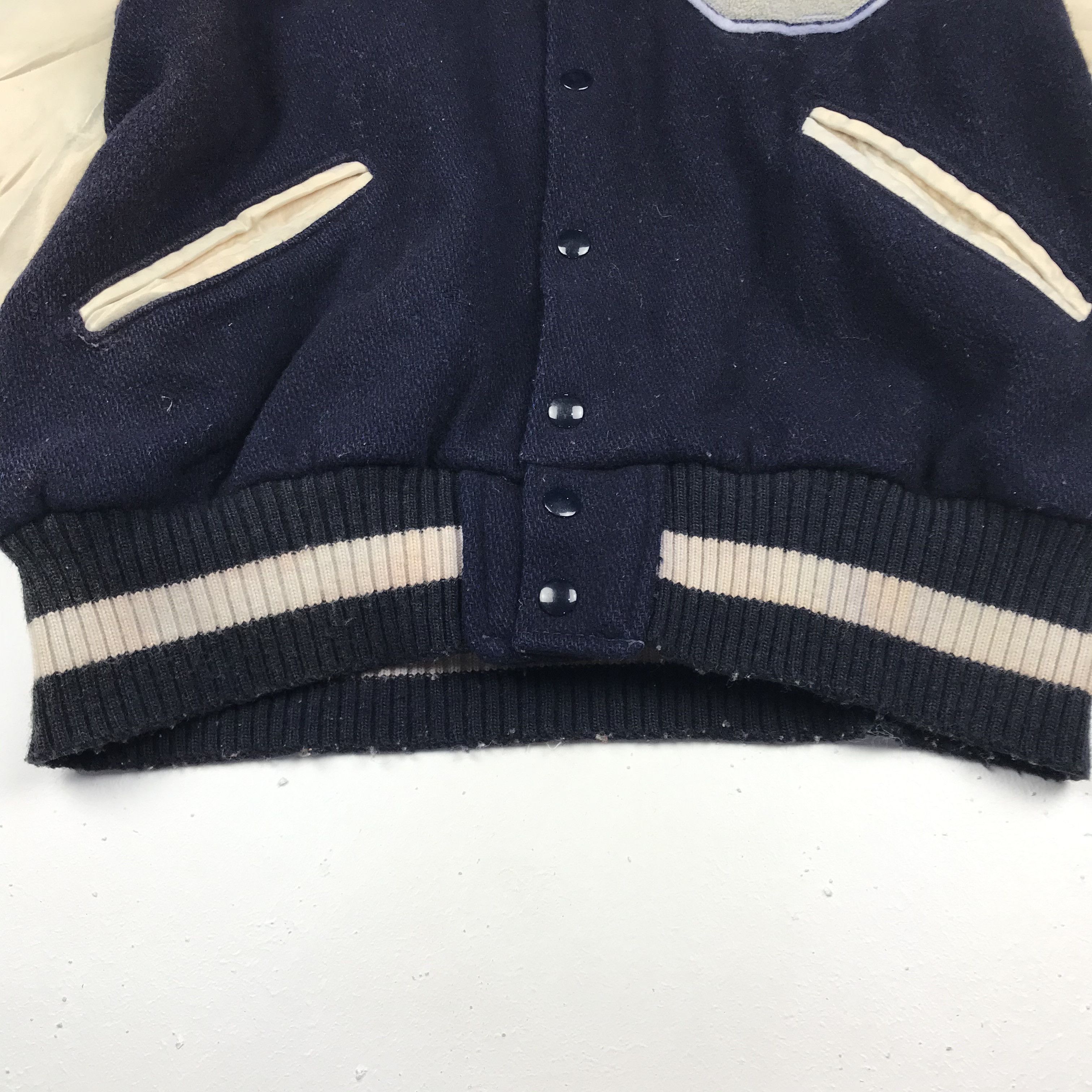 Delong Vintage United State Varsity Jackets Fibers Sleeve Size US M / EU 48-50 / 2 - 6 Thumbnail