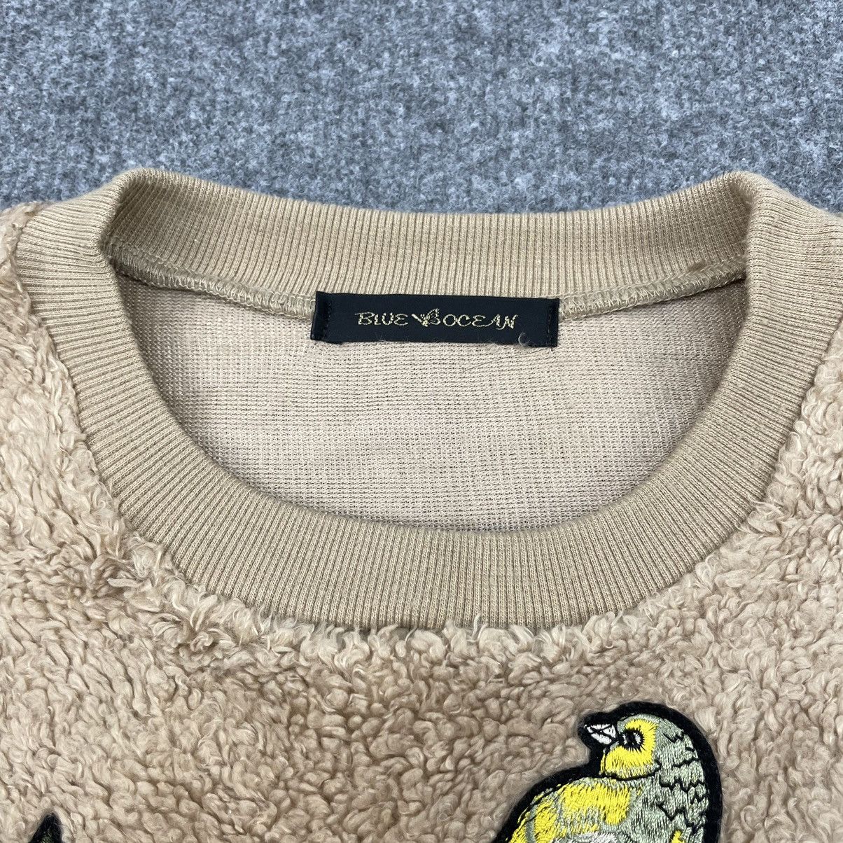Japanese Brand Japanese Brand Blue Ocean Sweatshirt Fleece Size US S / EU 44-46 / 1 - 4 Thumbnail