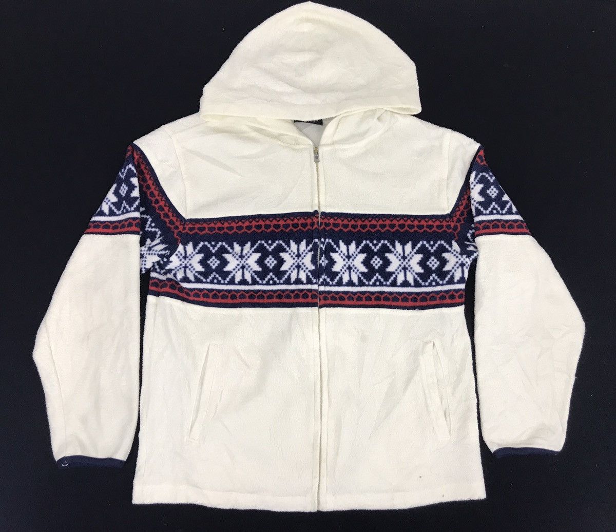 North Sea Clothing Vintage North Sea Ancestres Fleece Jacket Winter Wear Wool Size US M / EU 48-50 / 2 - 1 Thumbnail
