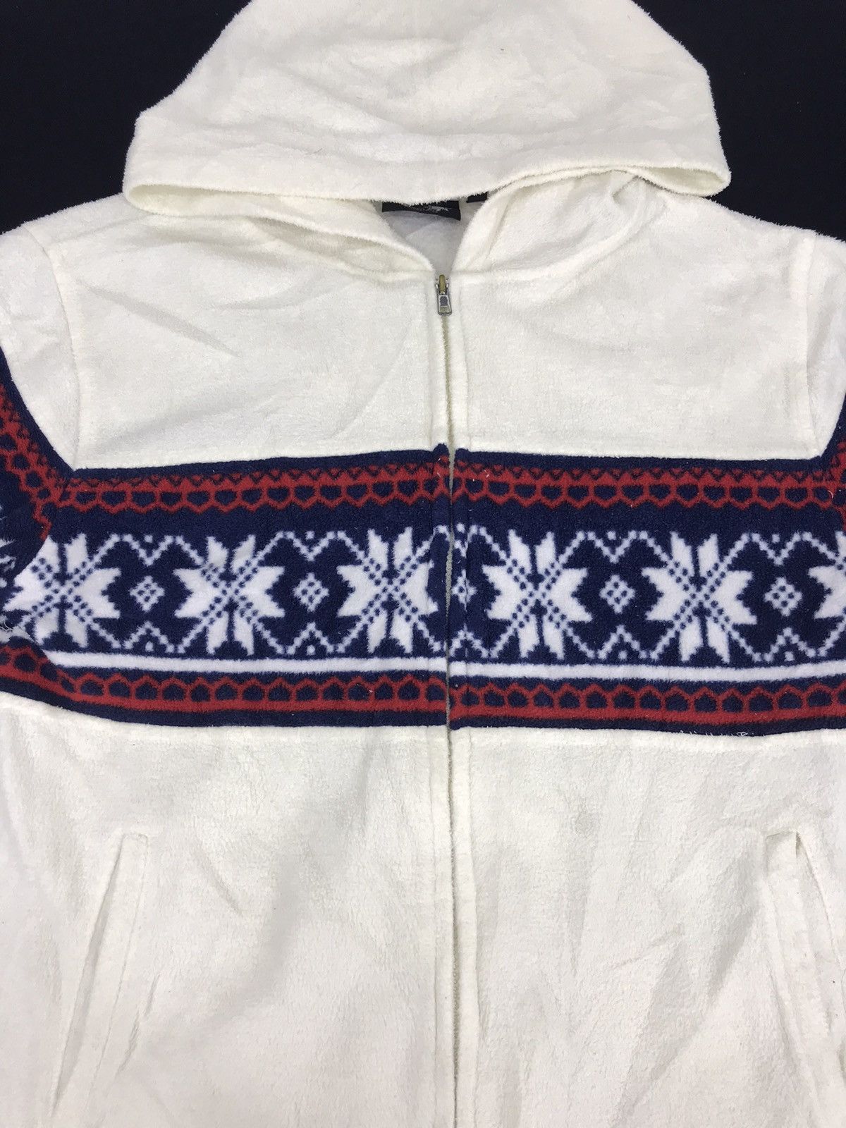 North Sea Clothing Vintage North Sea Ancestres Fleece Jacket Winter Wear Wool Size US M / EU 48-50 / 2 - 3 Thumbnail