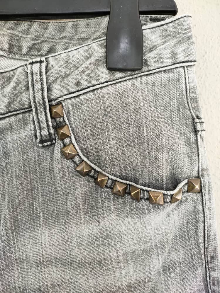 Japanese Brand Morgan Homme Denim Size 30" / US 8 / IT 44 - 3 Thumbnail