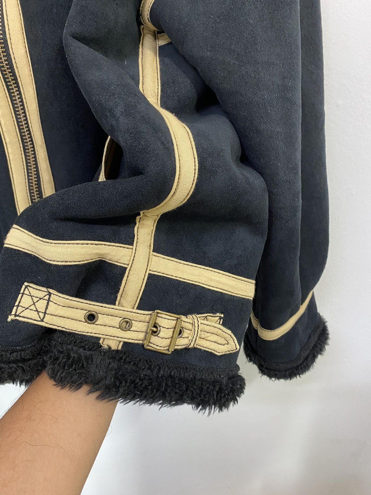 Alpha Industries Alpha Industries Sherpa B3 Flight Bomber Jacket Design Size US XXL / EU 58 / 5 - 8 Thumbnail