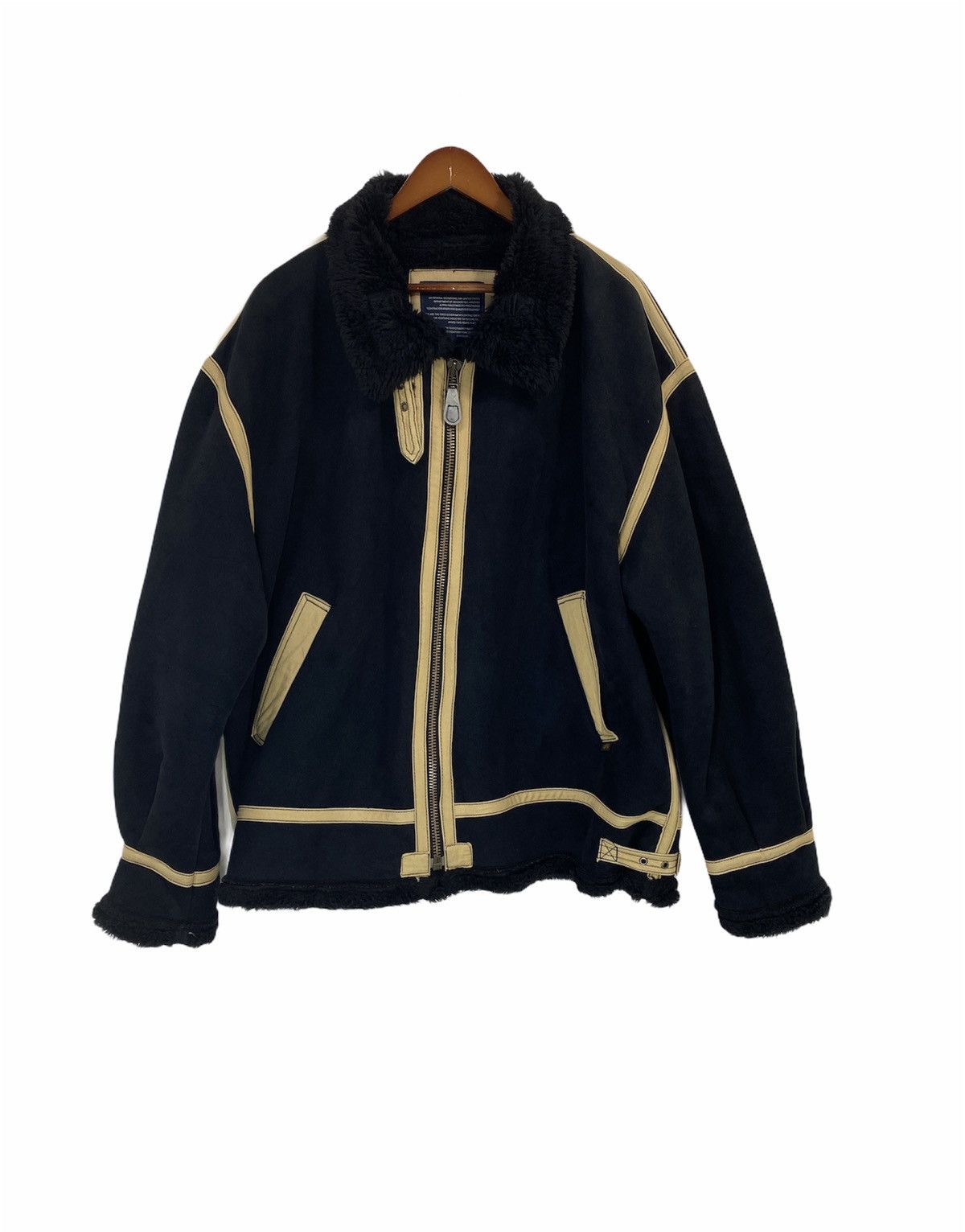 ジャケット・アウター ALPHA INDUSTRIES B-3 Black Flight JKT ALPHA INDUTRIES/アルファインダストリーズ】B-3 フェイク