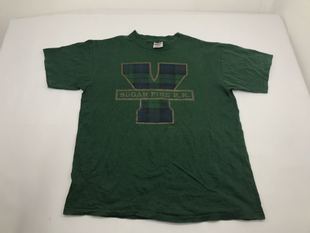 Vintage Sugar Pine R.R Vintage 90s Sportswear By Oneita Usa Size US L / EU 52-54 / 3 - 2 Thumbnail