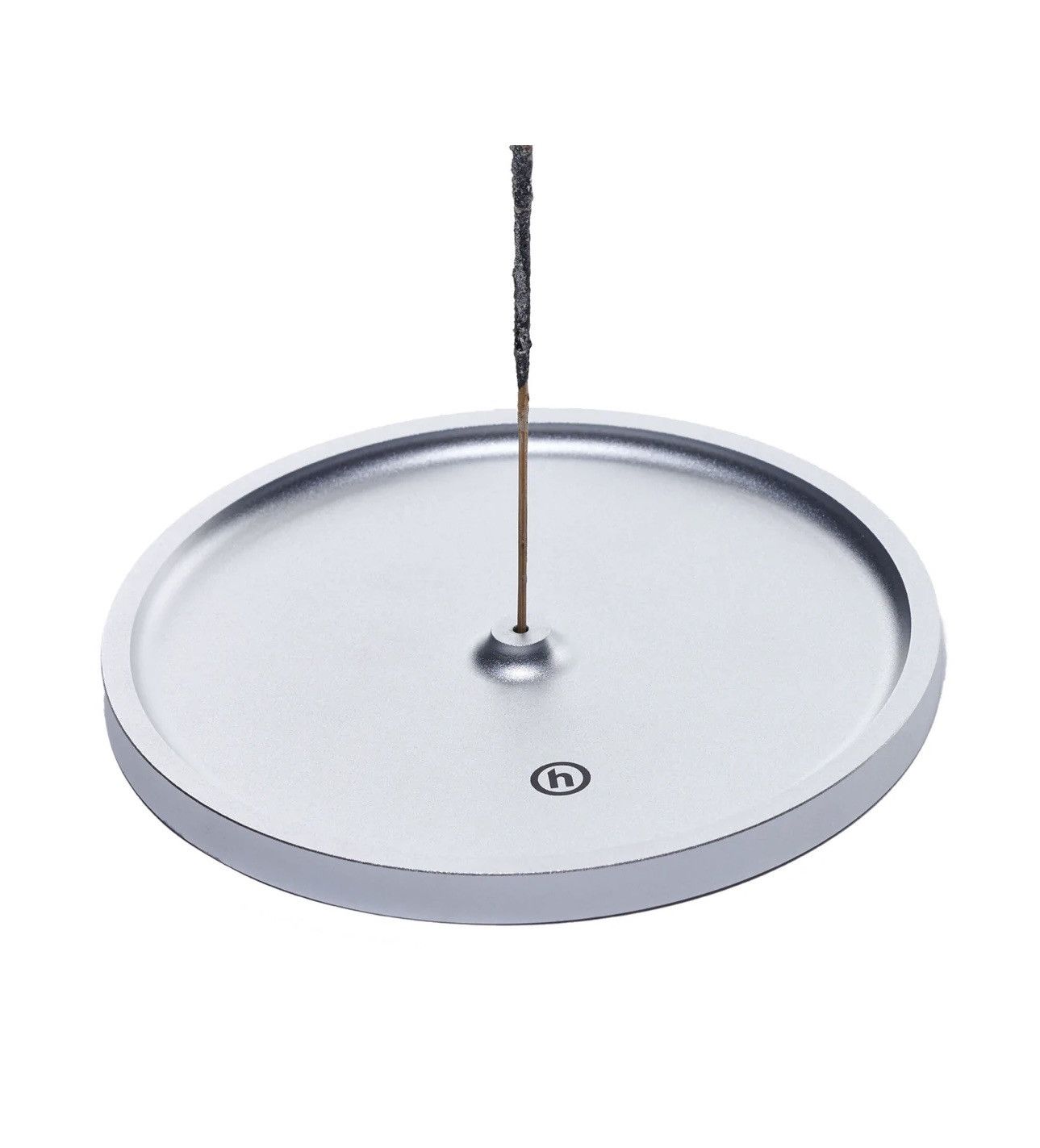 image of Hidden Ny Incense Holder in Silver, Men's