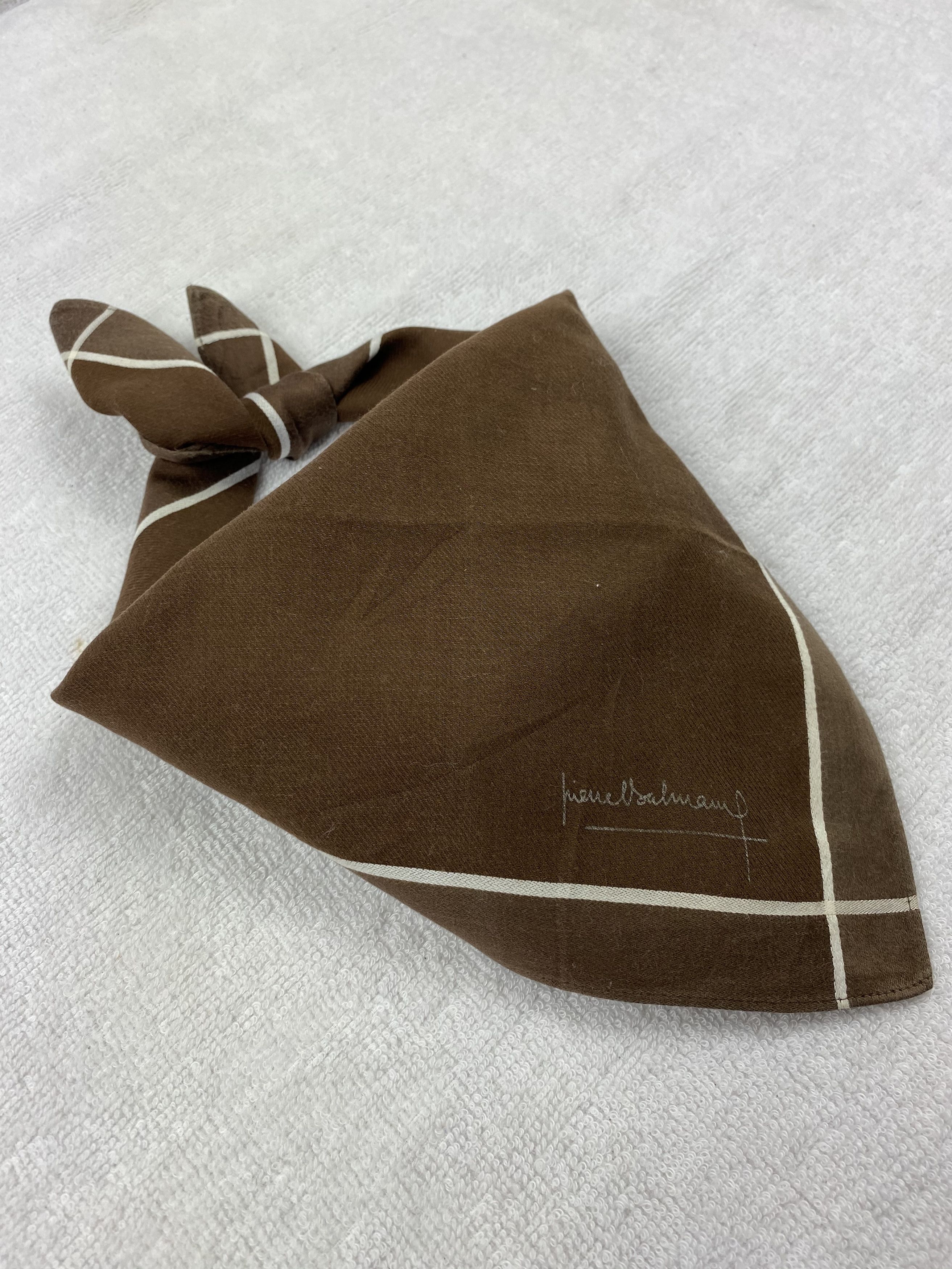 Pierre Balmain × Vintage Pierre Balmain Handkerchief / Bandana / Neckerchief Size ONE SIZE - 2 Thumbnail