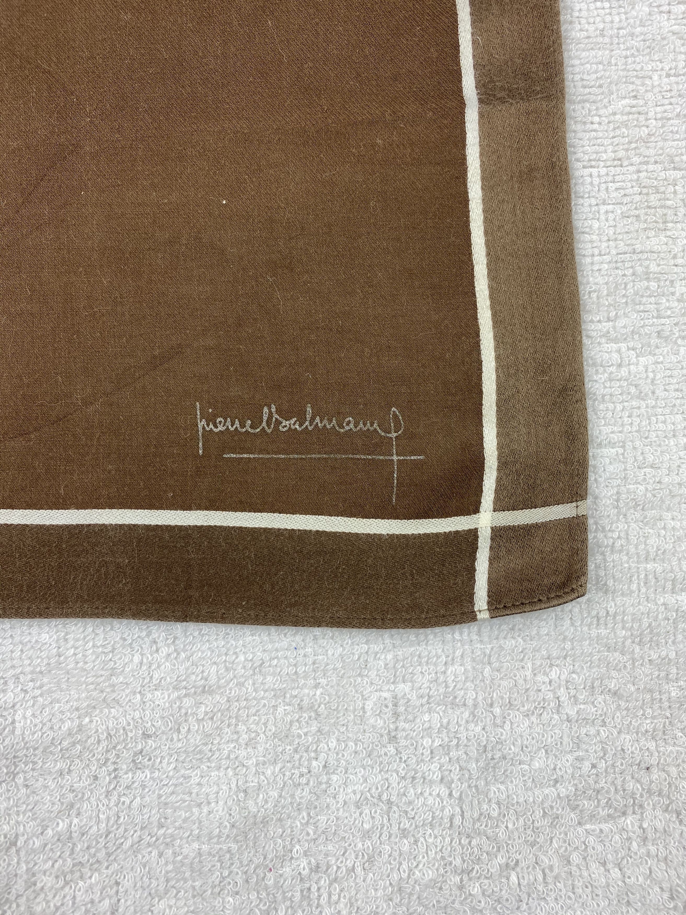 Pierre Balmain × Vintage Pierre Balmain Handkerchief / Bandana / Neckerchief Size ONE SIZE - 5 Thumbnail