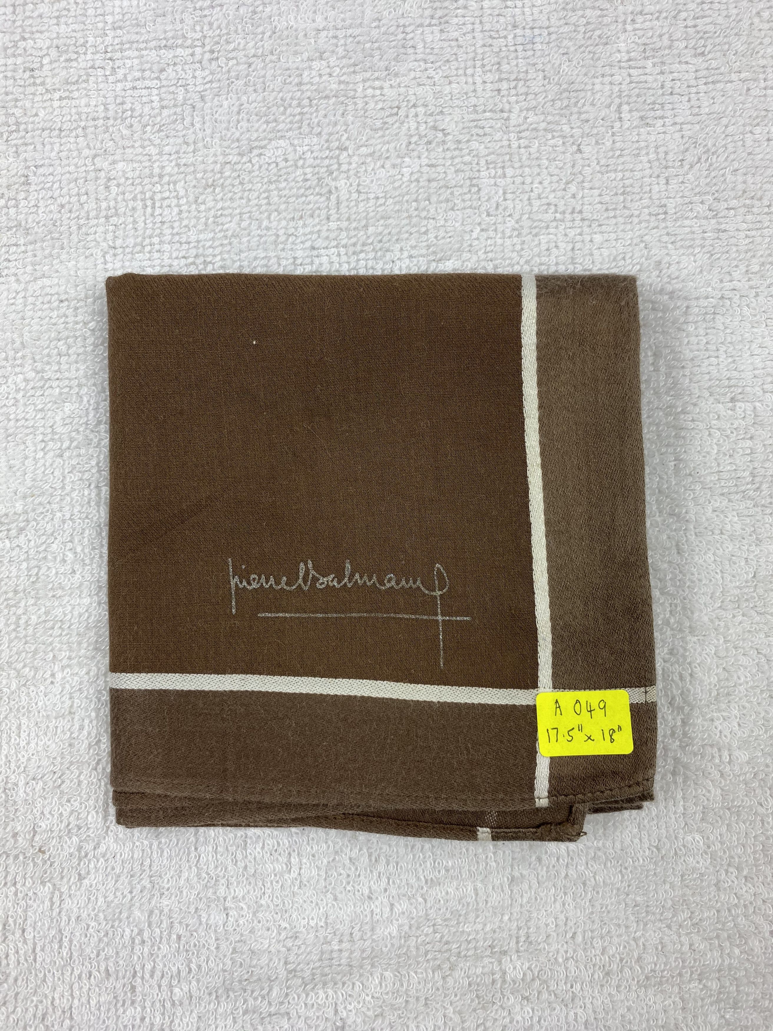 Pierre Balmain × Vintage Pierre Balmain Handkerchief / Bandana / Neckerchief Size ONE SIZE - 6 Thumbnail