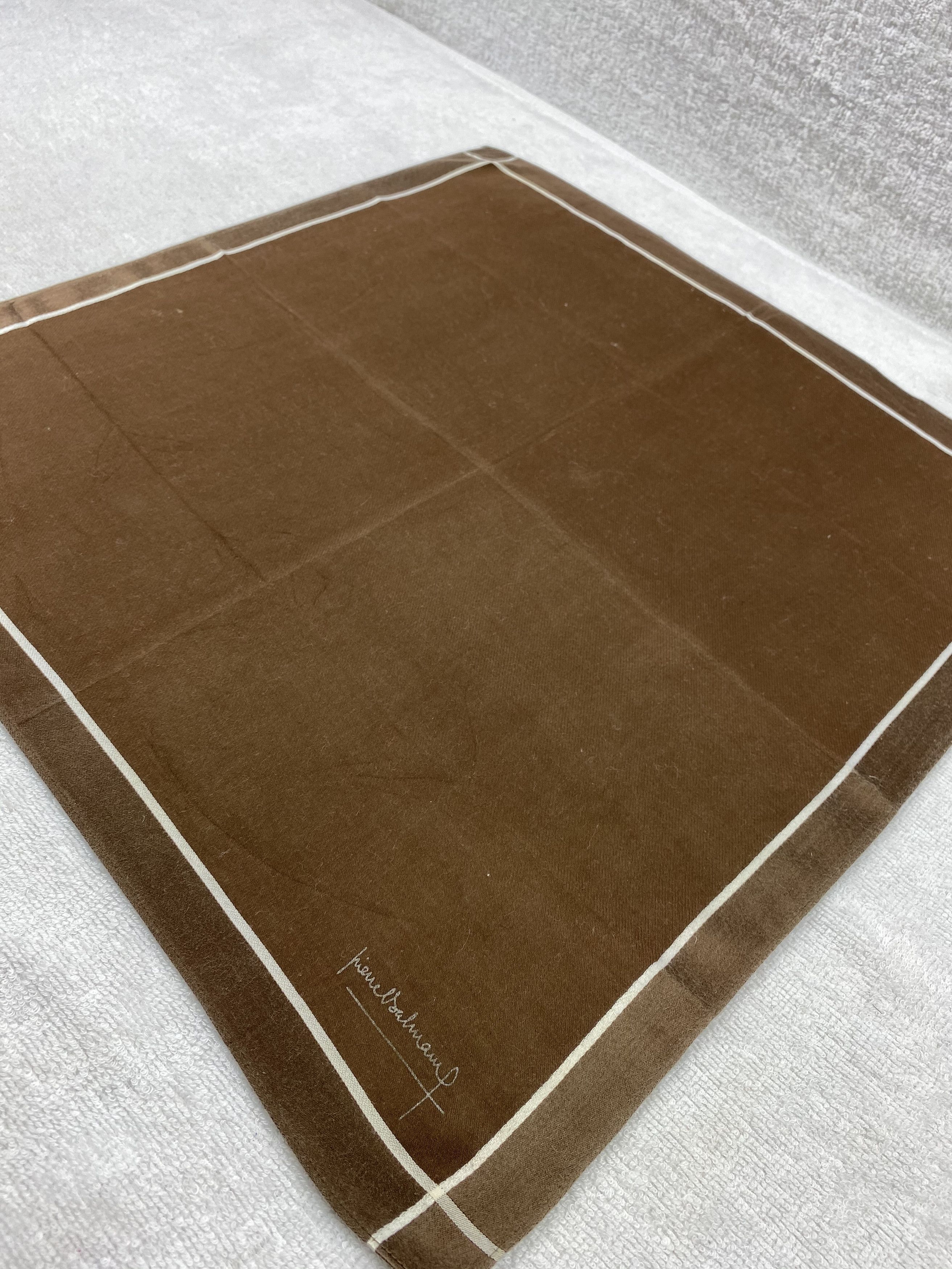 Pierre Balmain × Vintage Pierre Balmain Handkerchief / Bandana / Neckerchief Size ONE SIZE - 4 Thumbnail