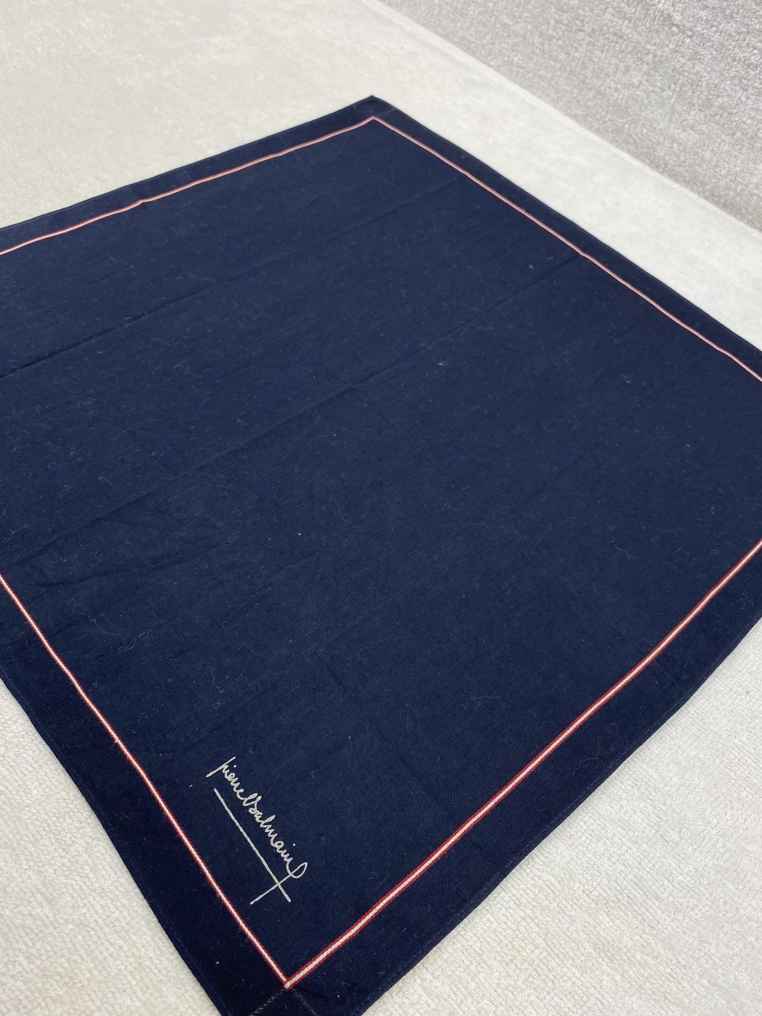 Pierre Balmain × Vintage Pierre Balmain Handkerchief / Bandana / Neckerchief Size ONE SIZE - 4 Thumbnail
