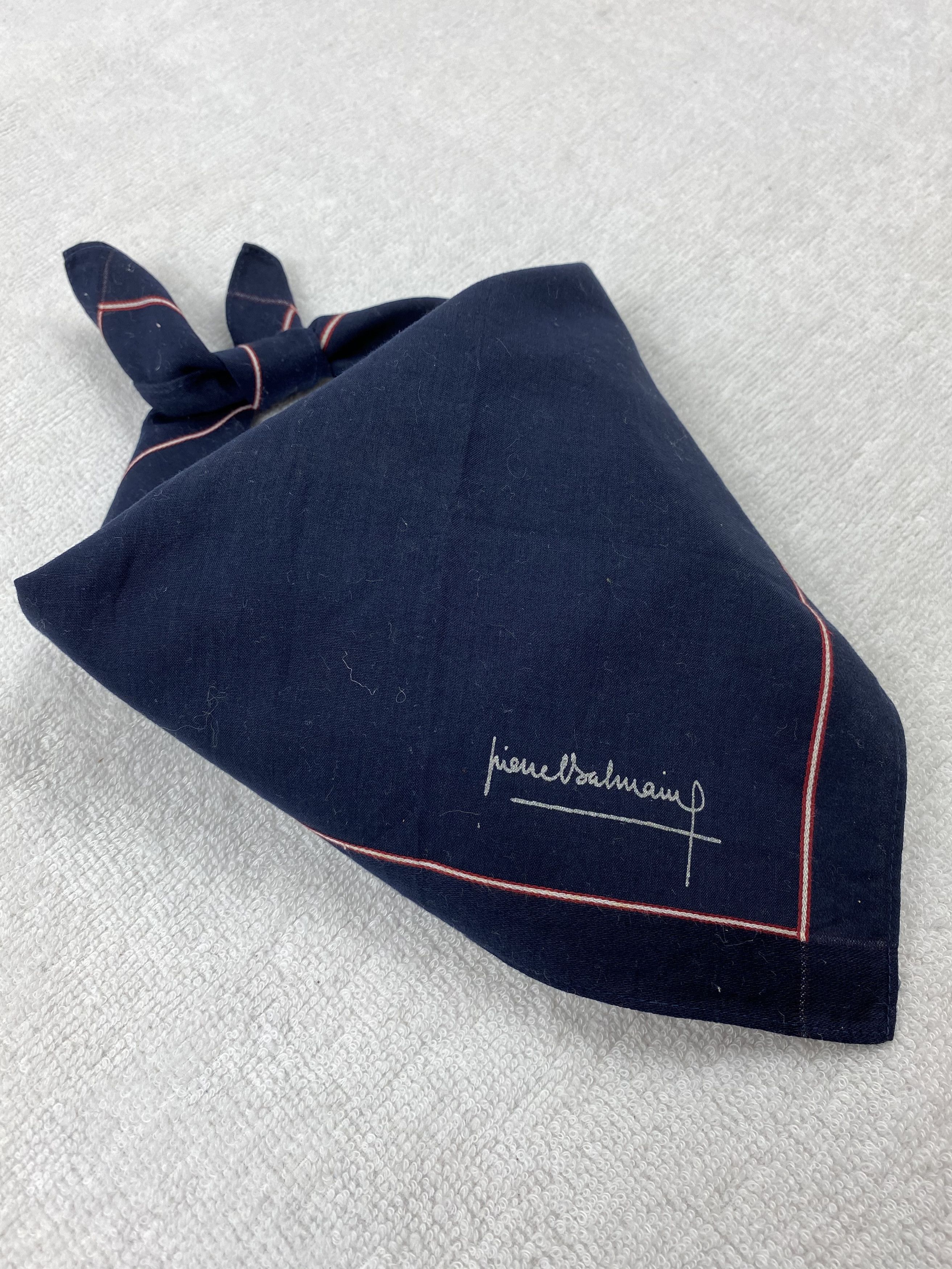 Pierre Balmain × Vintage Pierre Balmain Handkerchief / Bandana / Neckerchief Size ONE SIZE - 2 Thumbnail