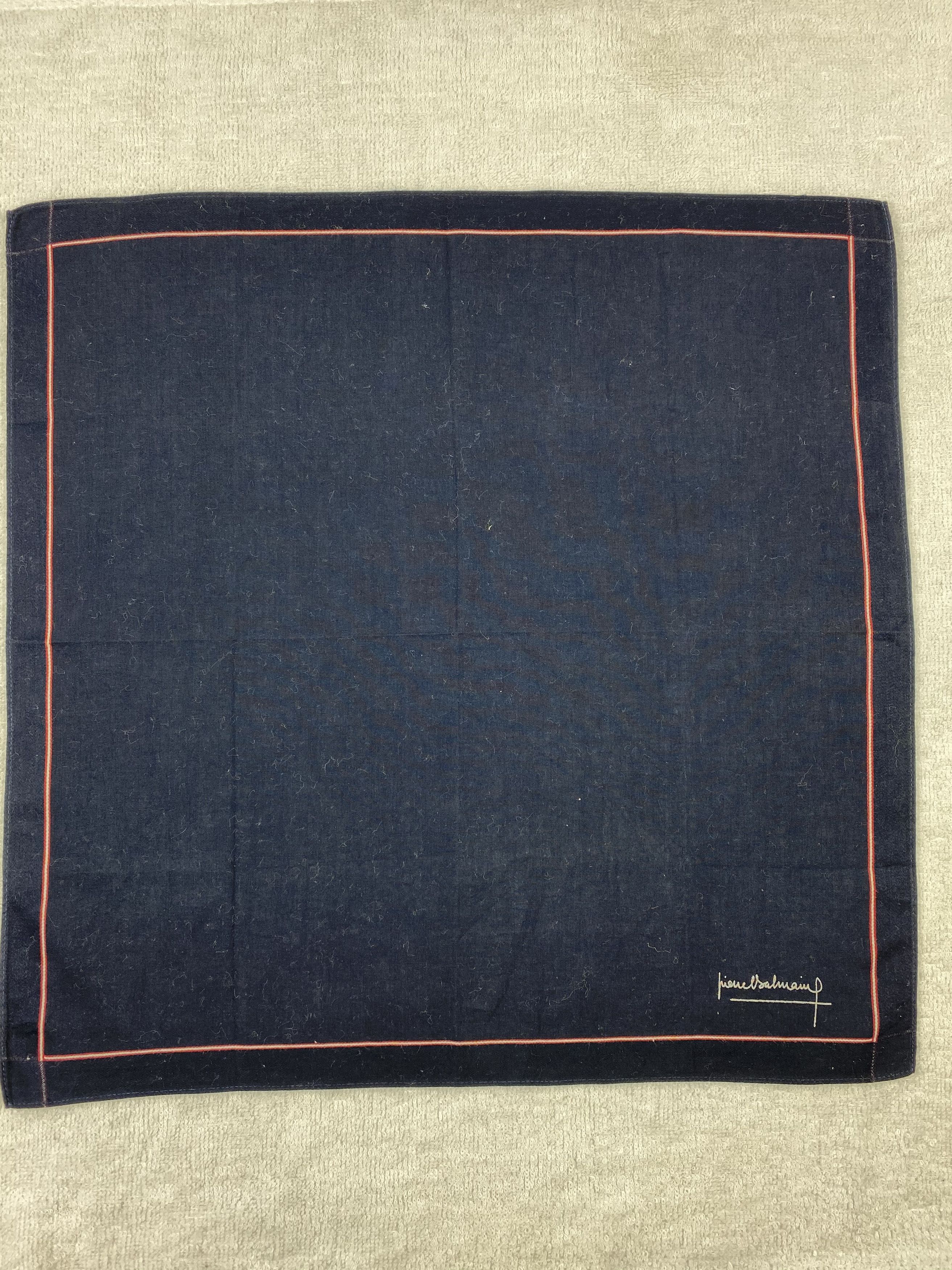 Pierre Balmain × Vintage Pierre Balmain Handkerchief / Bandana / Neckerchief Size ONE SIZE - 3 Thumbnail