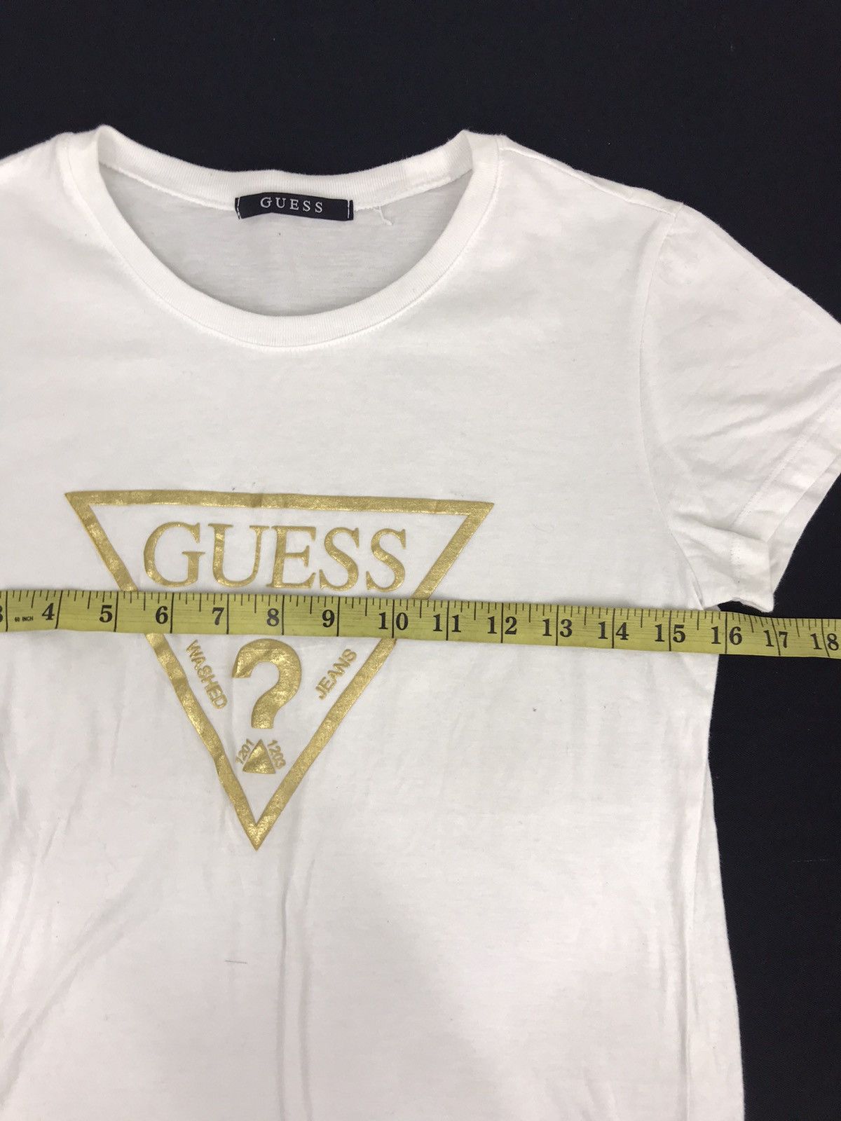 Guess Vintage GUESS USA Big Logo Spell Out Tee Size XS / US 0-2 / IT 36-38 - 5 Thumbnail