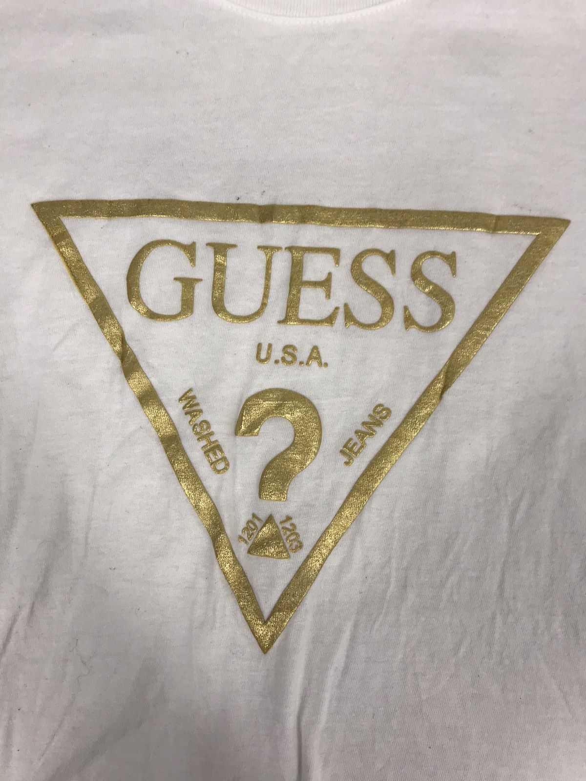 Guess Vintage GUESS USA Big Logo Spell Out Tee Size XS / US 0-2 / IT 36-38 - 2 Thumbnail