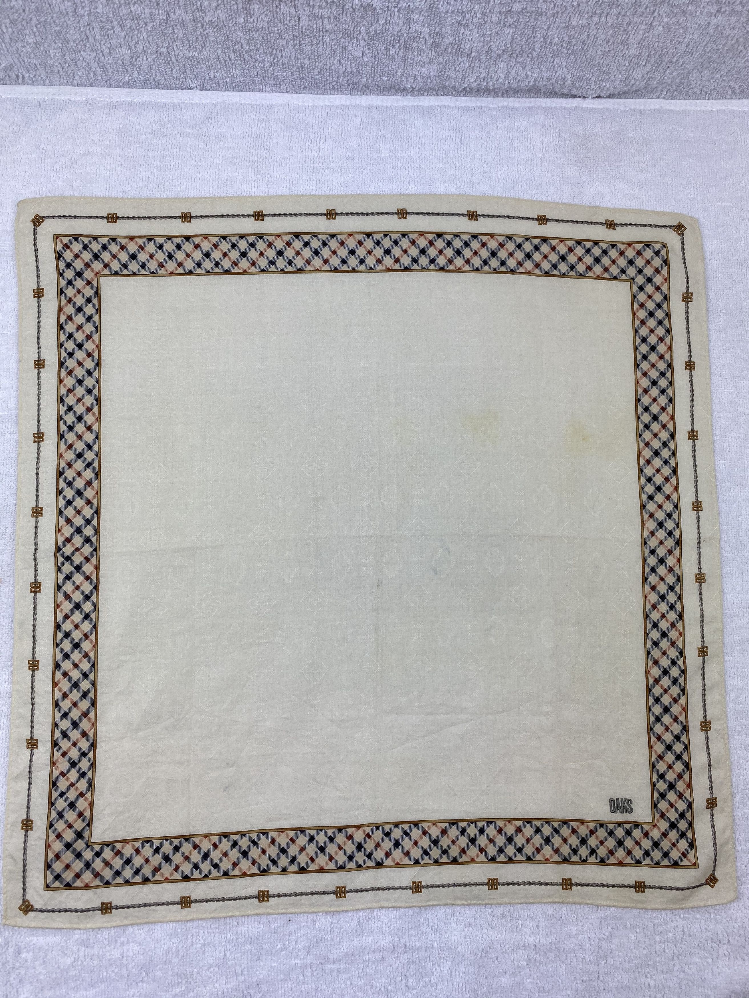 DAKS × Other × Vintage Daks London Handkerchief / Bandana / Neckerchief Size ONE SIZE - 2 Thumbnail